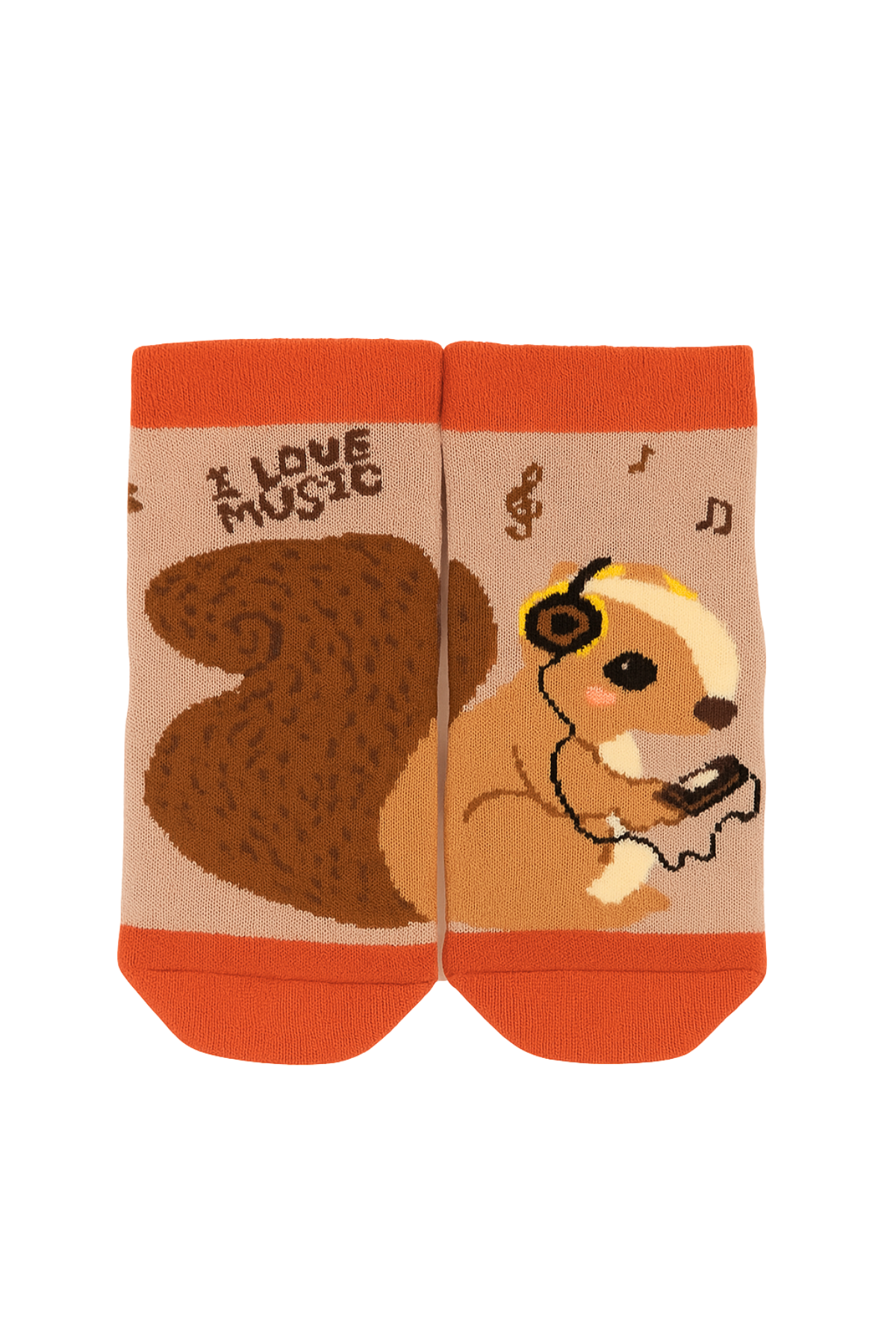 22501B1003 SİNCAPLI BEBEK SOKET ÇORAP Kahverengi