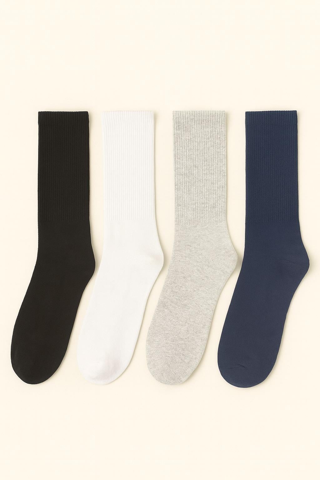 22501G4015 4PCK UNISEX SOKET ÇORAP ÇOK RENKLİ