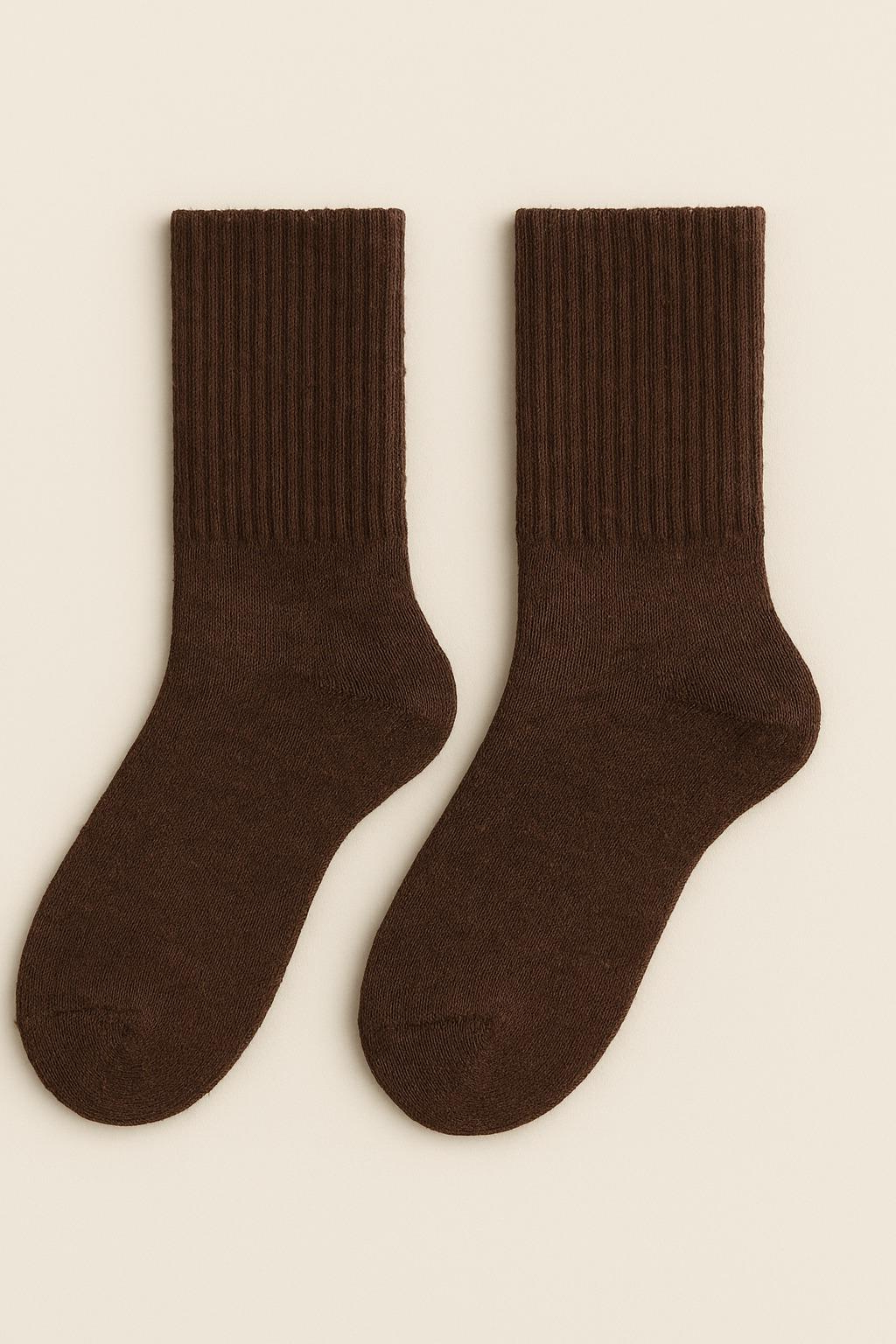 22501G4022 KALIN UNISEX SOKET ÇORAP Kahverengi