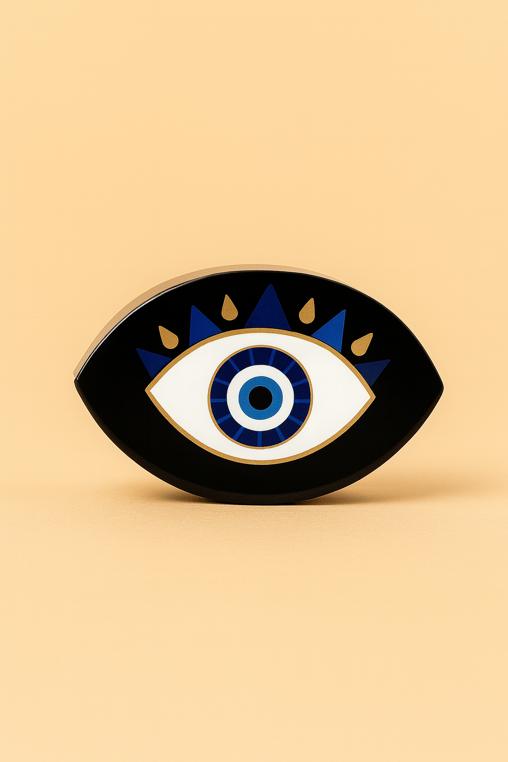 22505G2067 DANTELLİ FİYONKLU TOKA Siyah/MAVİ