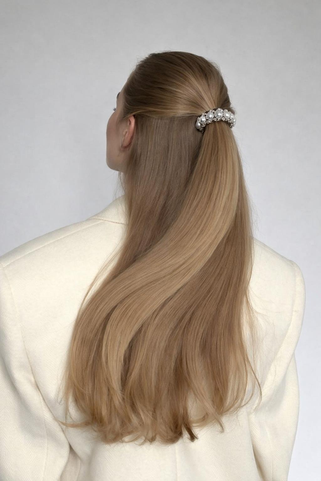 22505G2114 İNCİLİ TOKA GREY