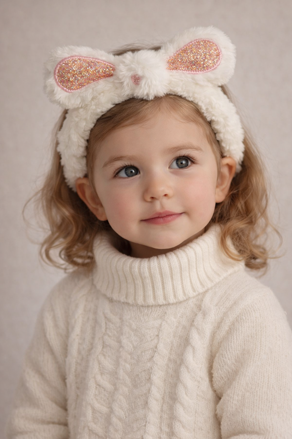 22505G2130 FİYONKLU SAÇ BANDI Beyaz