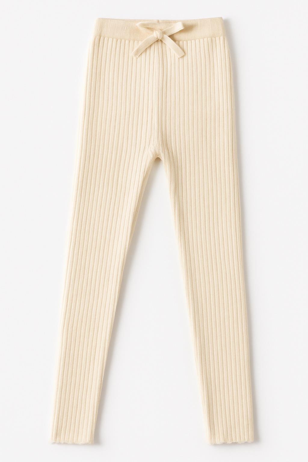 22510B1002 TRİKO FİTİLLİ BEBEK TAYT Ekru