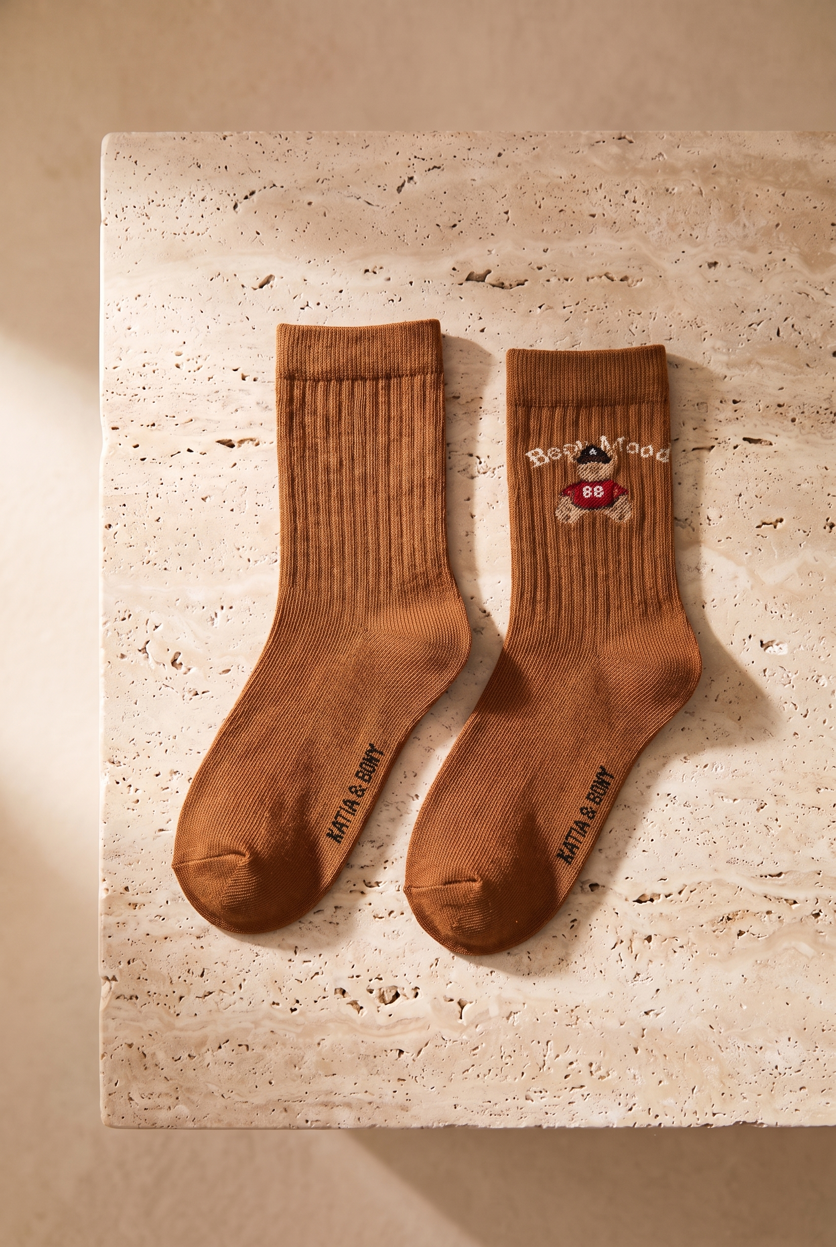 22601U4036 3PCK KUTULU TEDDY UNISEX SOKET ÇORAP Desenli