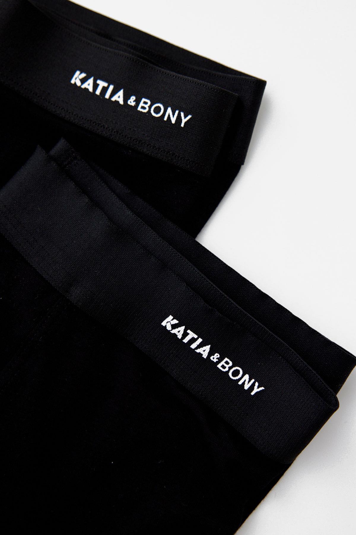 2'li Paket Basic New Modal Erkek Boxer Siyah/Siyah