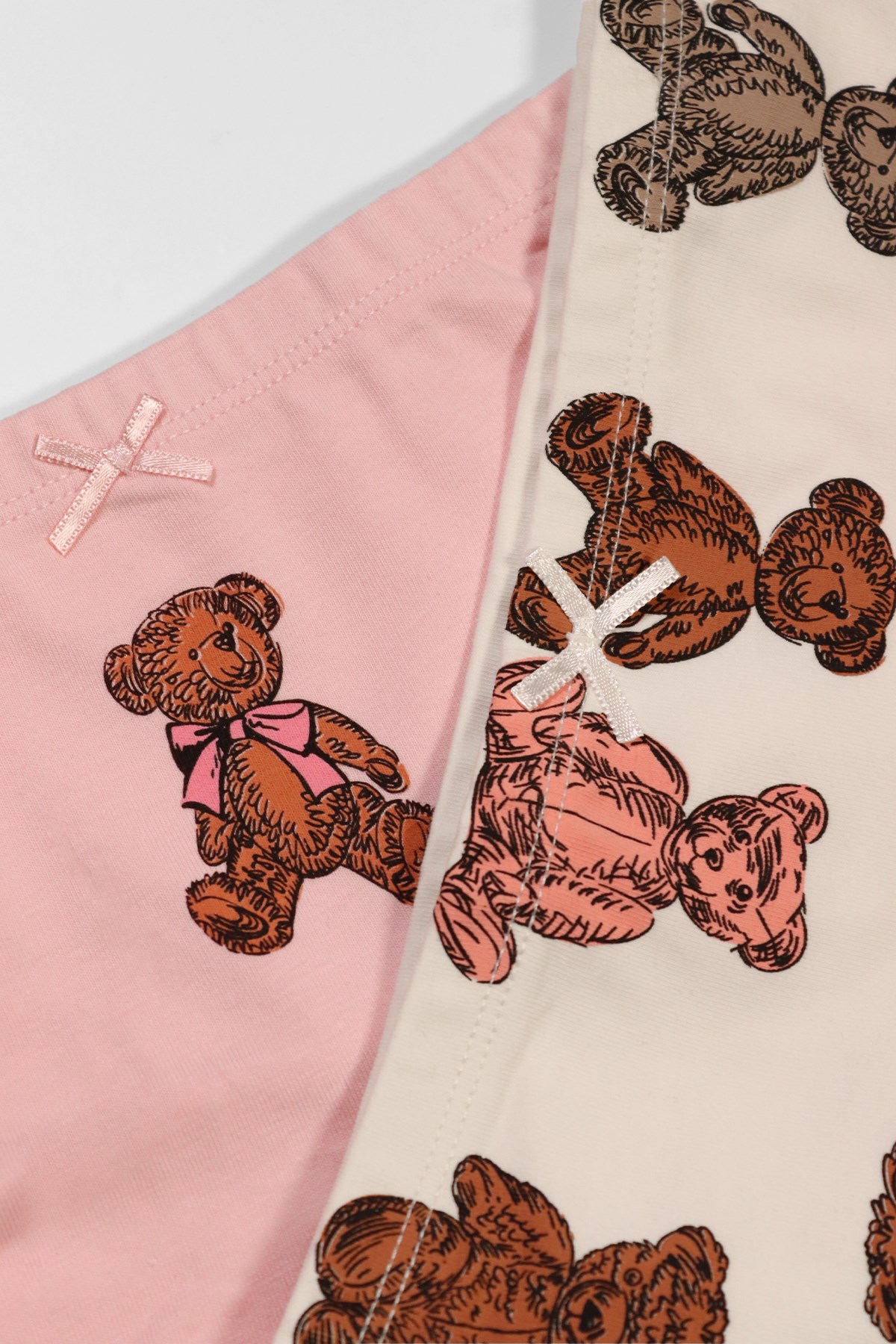 2'li Paket Teddy Kız Çocuk Boxer