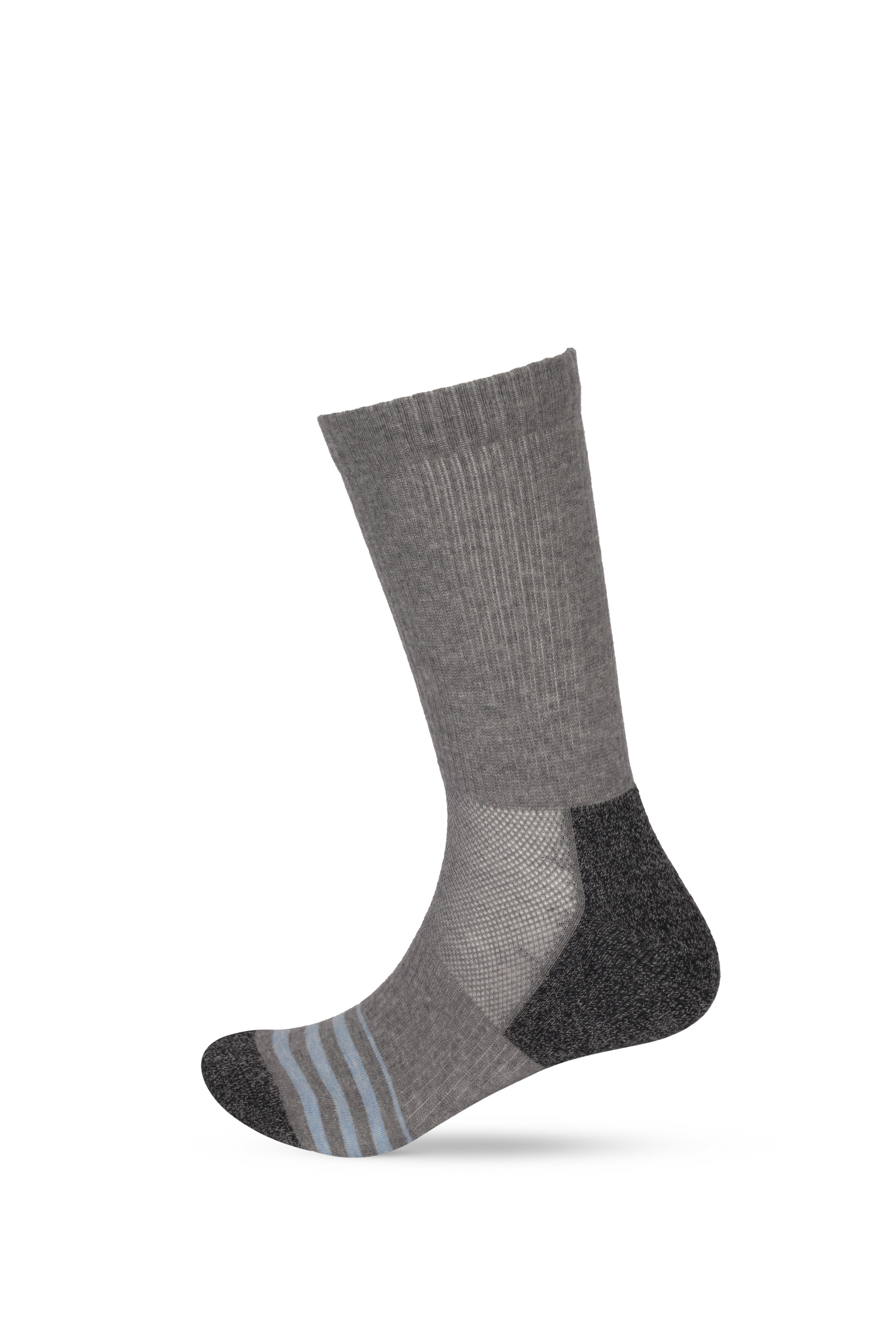 3 lü Paket Shaftless Golf Soket Çorap Siyah/Beyaz/Gri