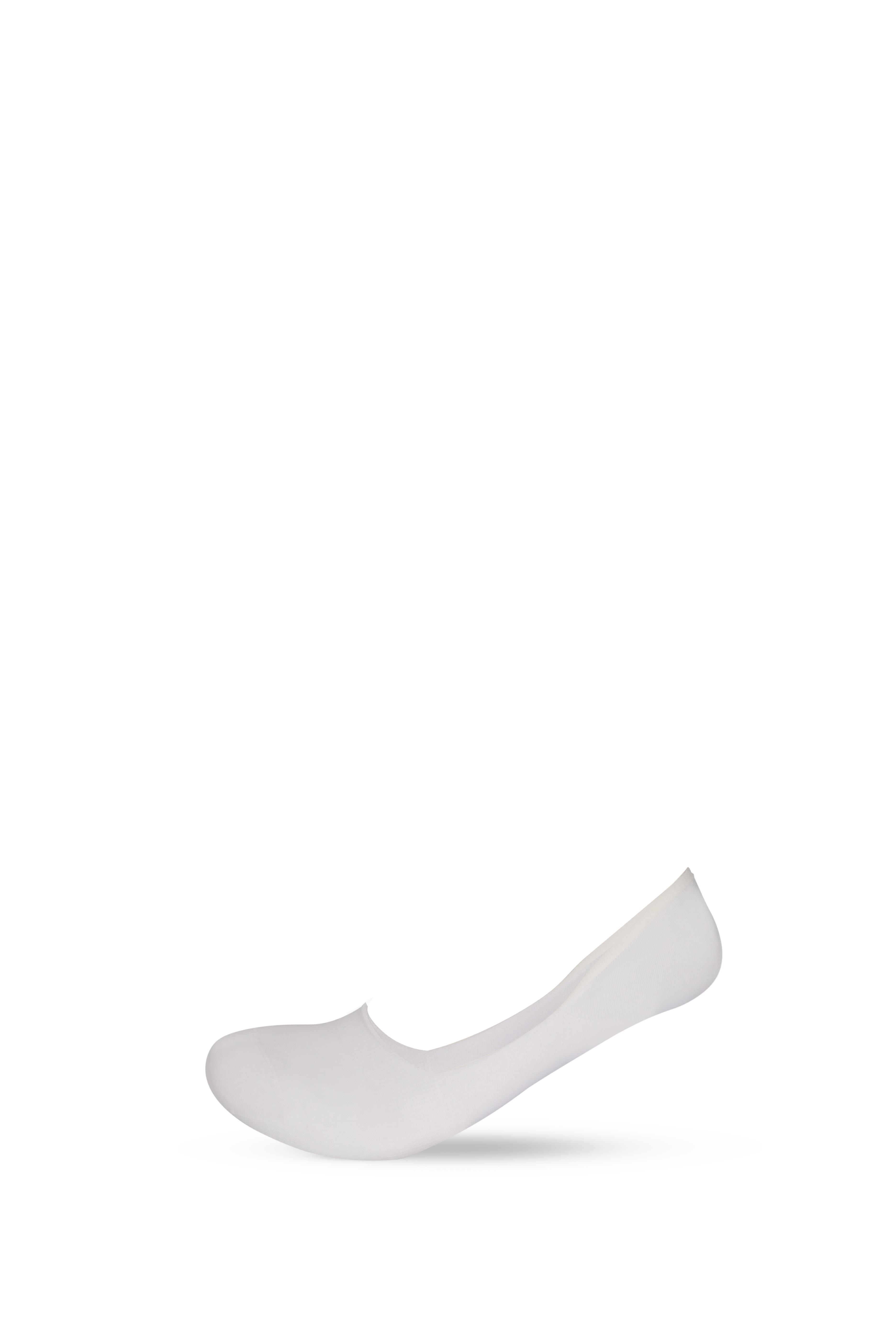 3'lü Paket Basic Erkek Görünmez Çorap Beyaz/Beyaz/Beyaz