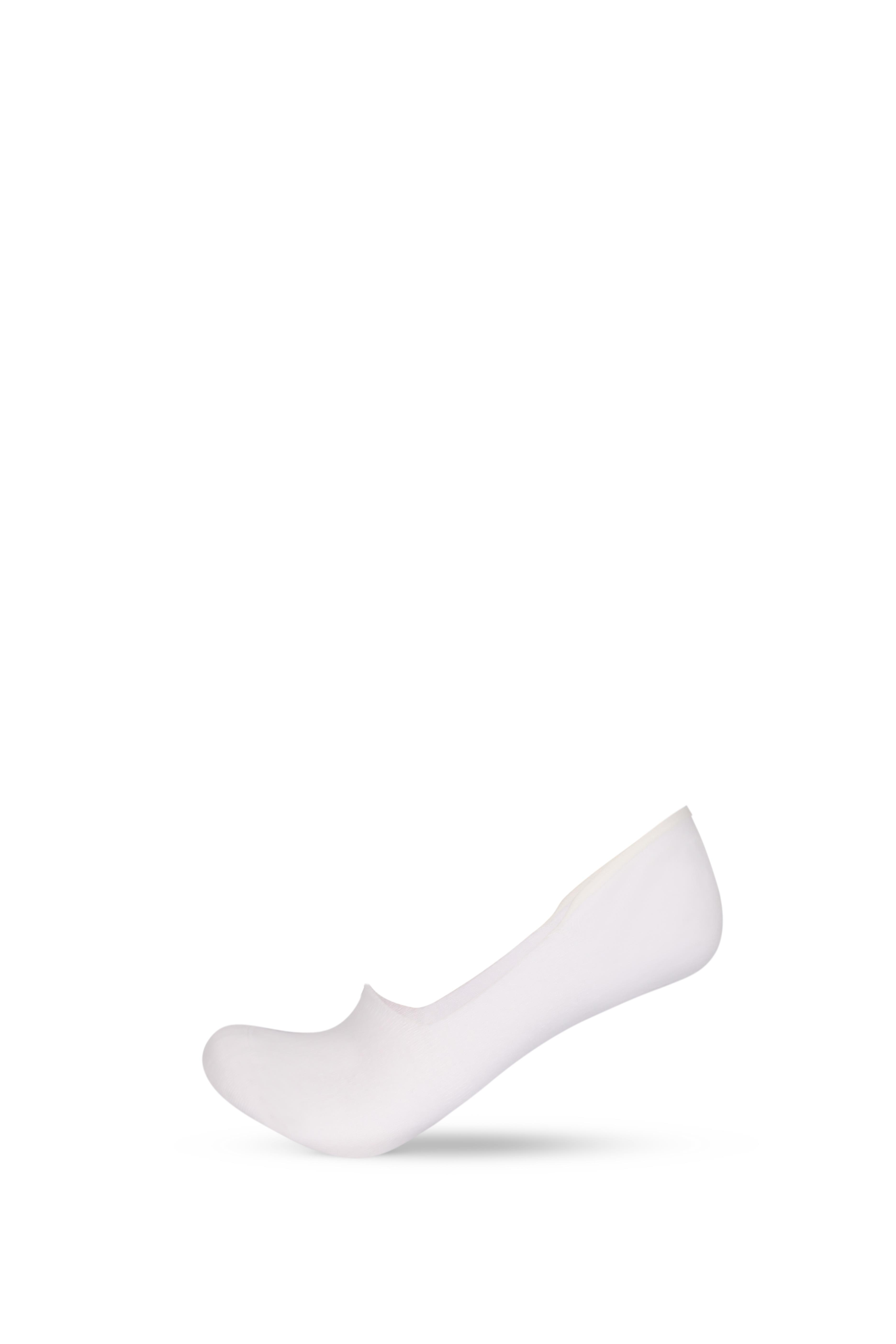 3'lü Paket Basic Erkek Görünmez Çorap Beyaz/Beyaz/Beyaz