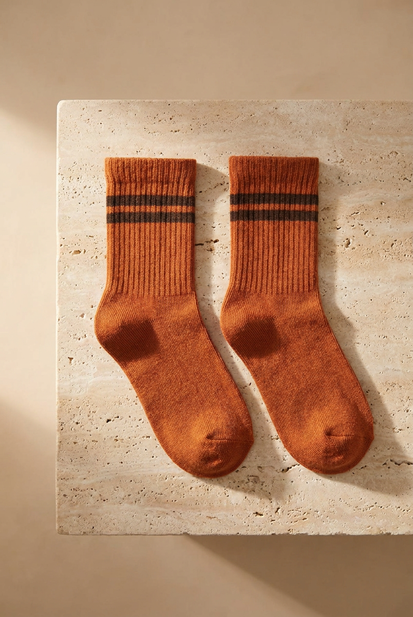 3'lü Paket Şeritli Erkek Çocuk Soket Çorap Siyah Mix