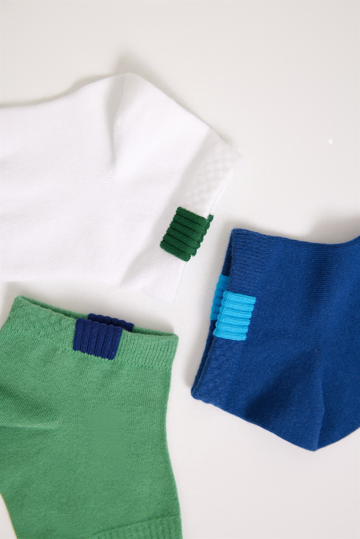 3'lü Paket Summer Erkek Step Çorap