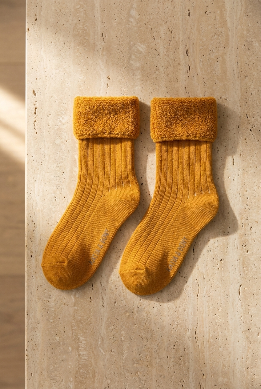 Pack Of 5 Children's Towel Socks Patterned