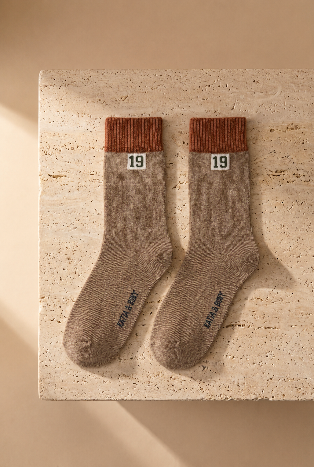 5'li Paket Erkek Çocuk Rakam Detaylı Soket Çorap Çok Renkli