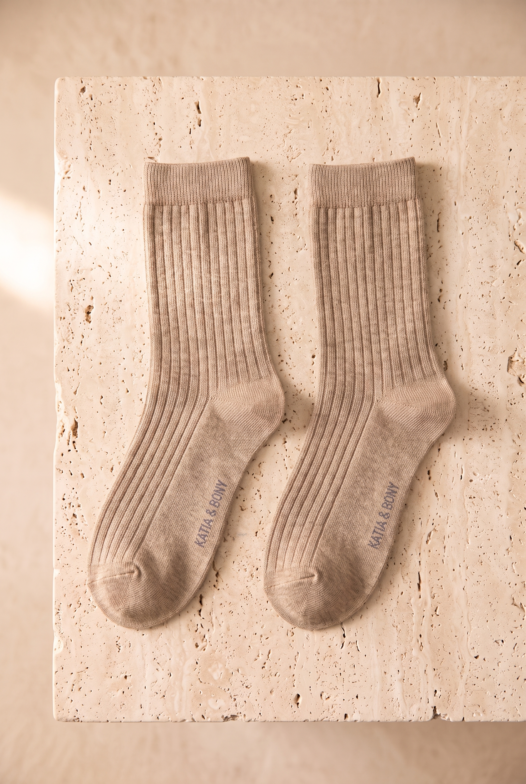 5'li Paket Unisex Soket Çorap Kahverengi Karışık