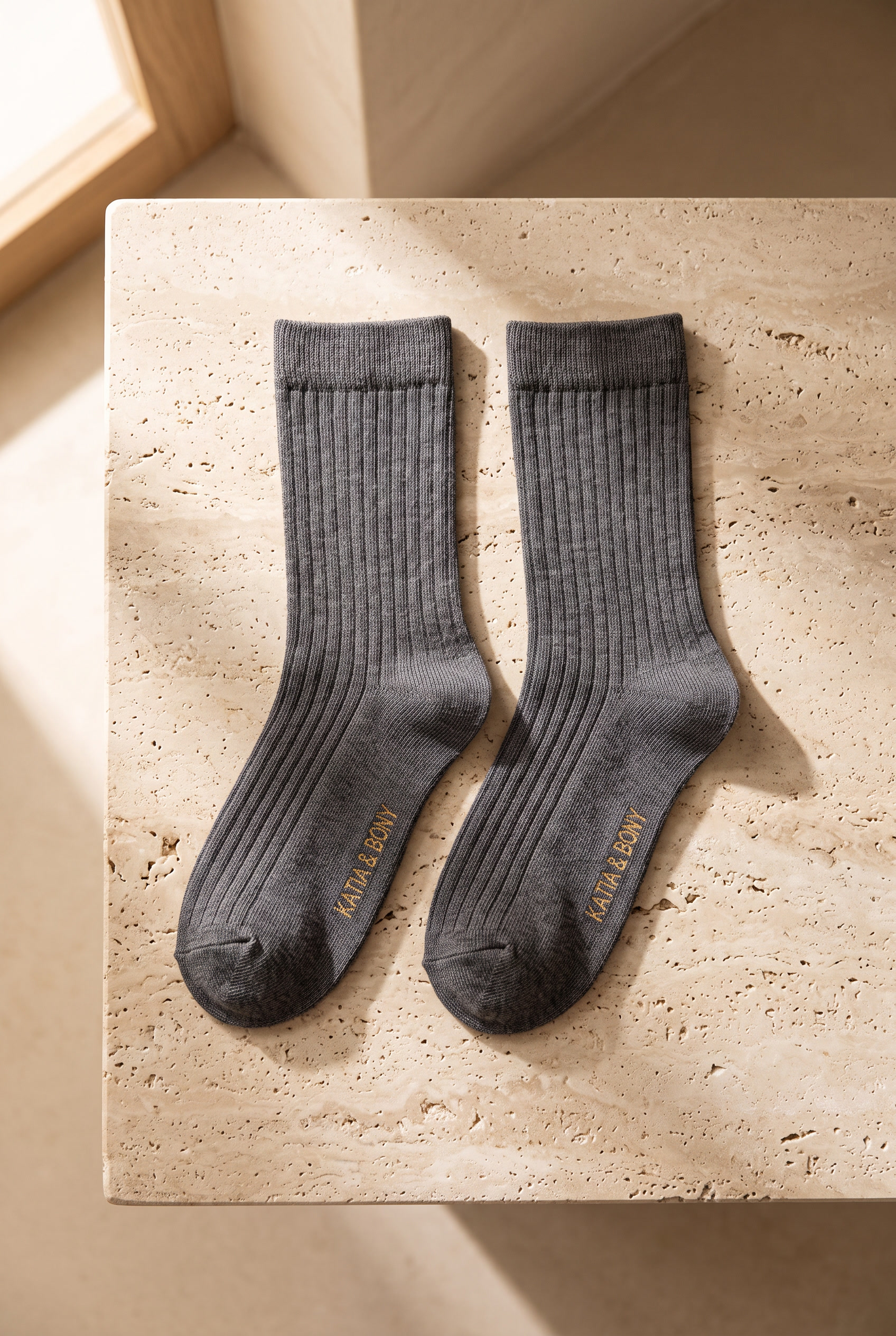 5'li Paket Unisex Soket Çorap Mavi Mix