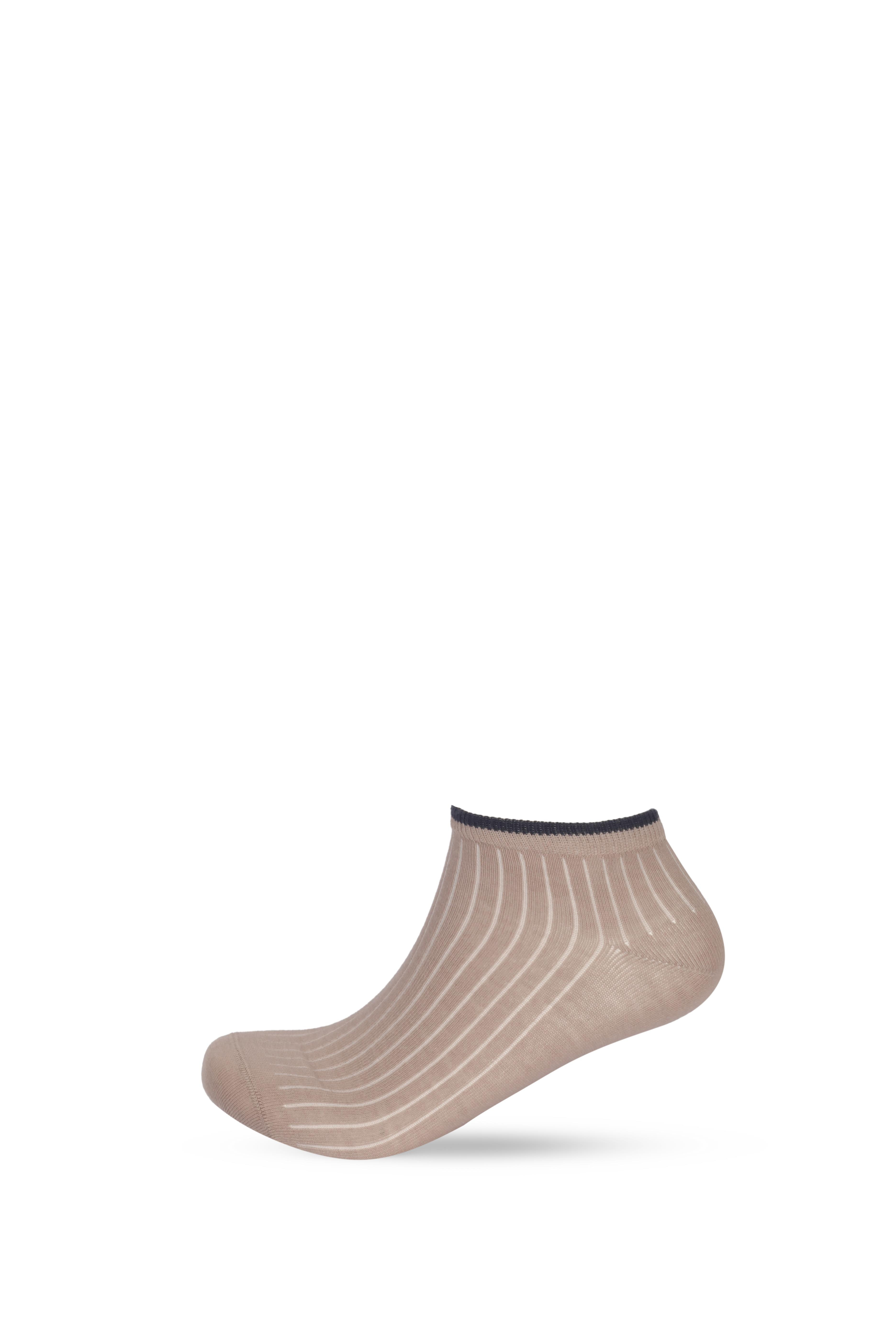 7'li Pamuk Erkek Step Çorap Çok Renkli