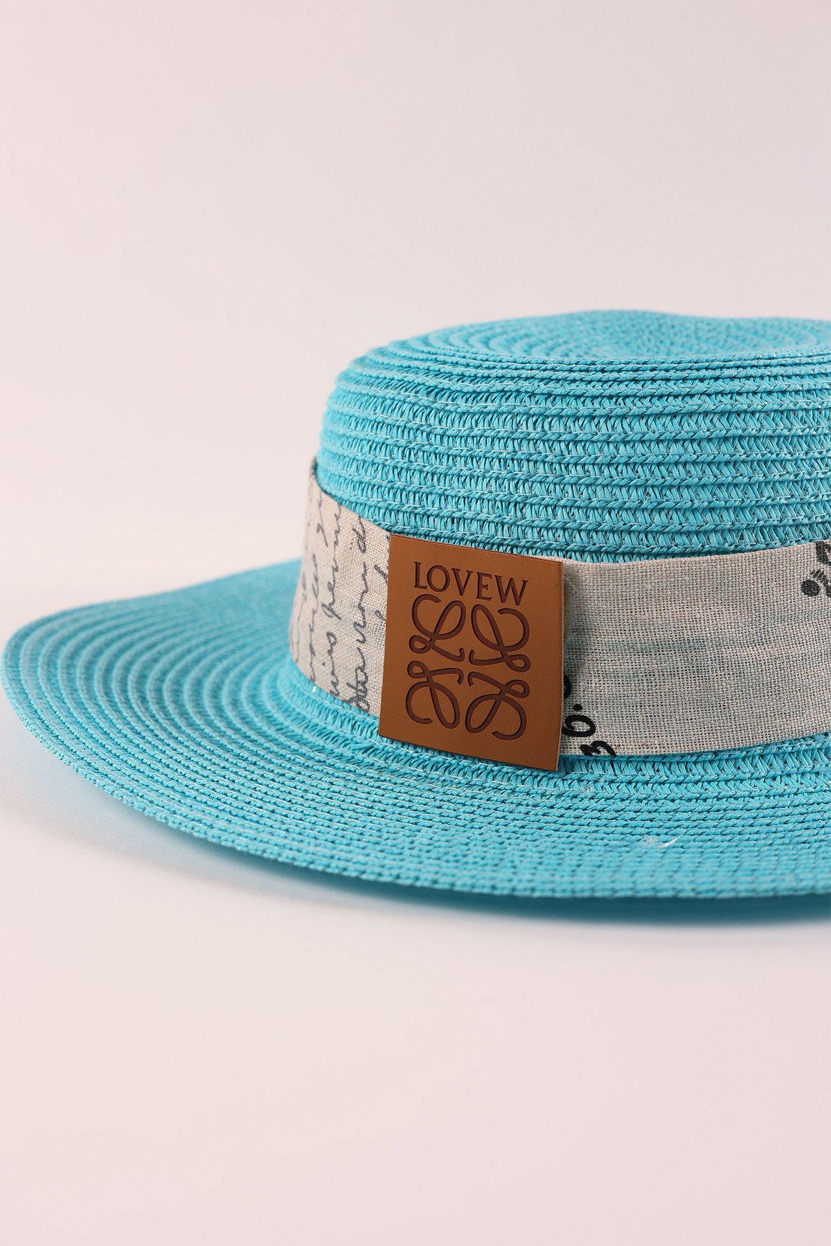 Aksesuarlı Kadın Şapka TURQUOISE