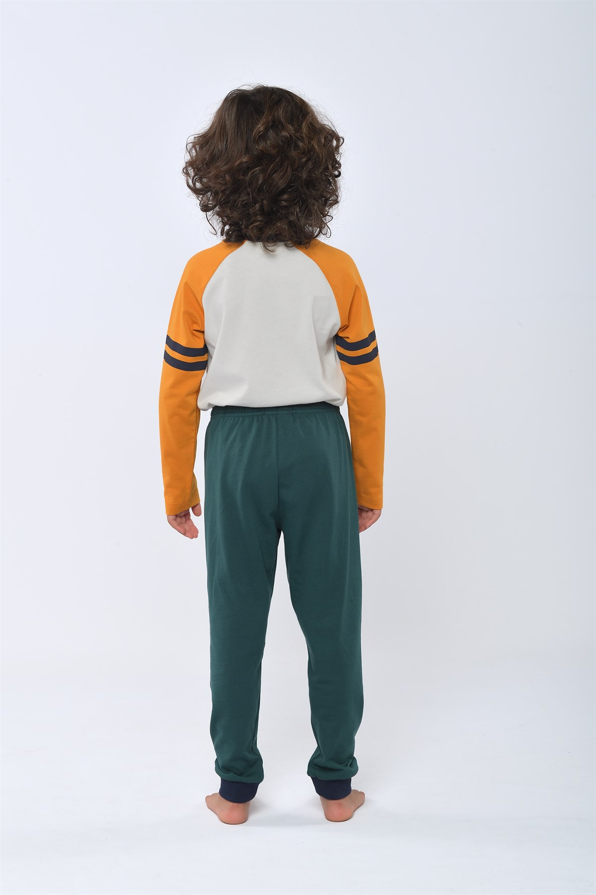 Back to School Erkek Çocuk Pijama Alt Yeşil