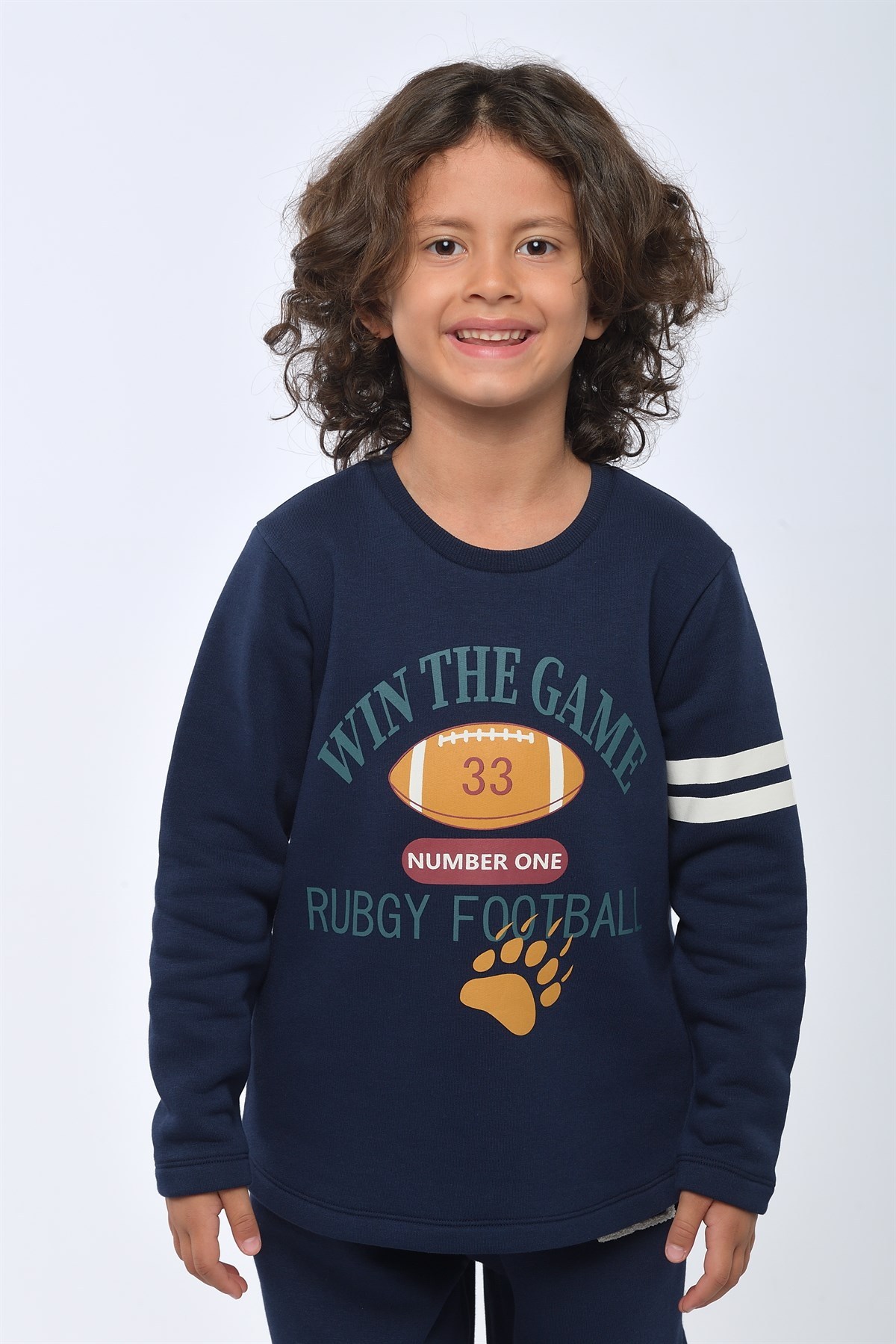 Back to School Erkek Çocuk Sweatshirt Lacivert