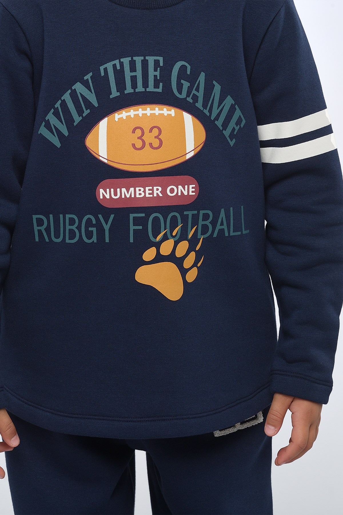Back to School Erkek Çocuk Sweatshirt Lacivert