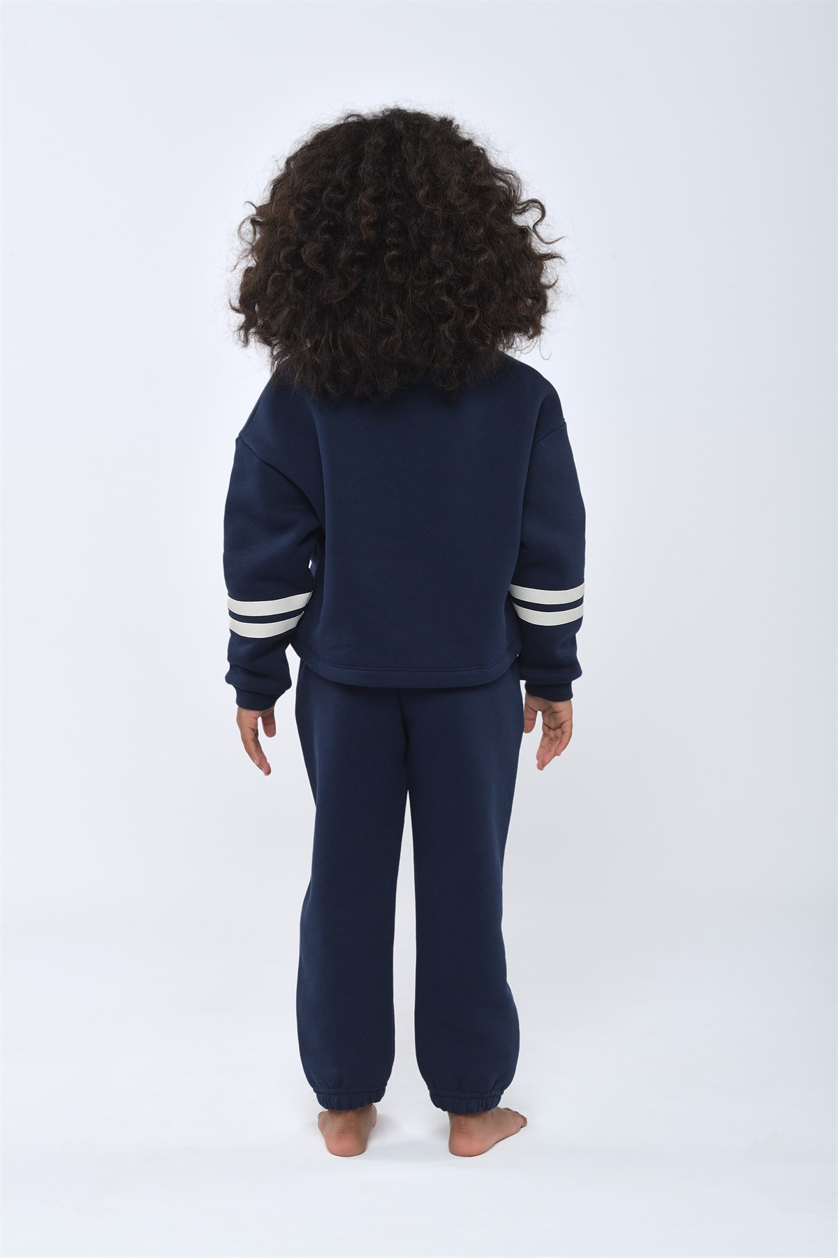 Back to School Kız Çocuk Sweatshirt Lacivert