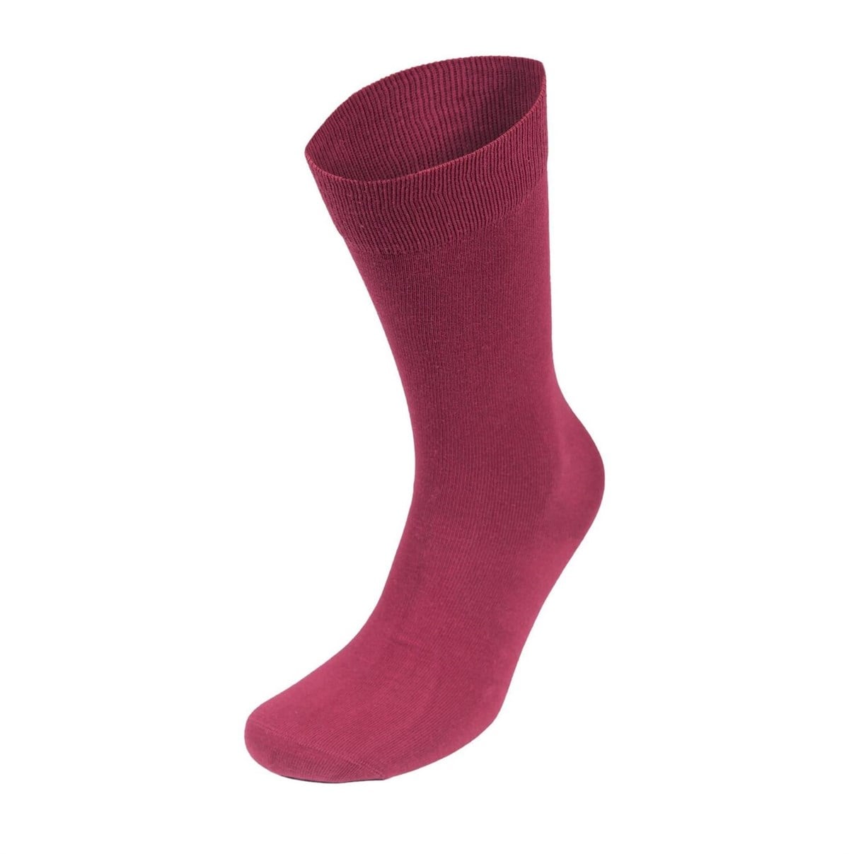Bambu Erkek Basic Soket Çorap-Bordo
