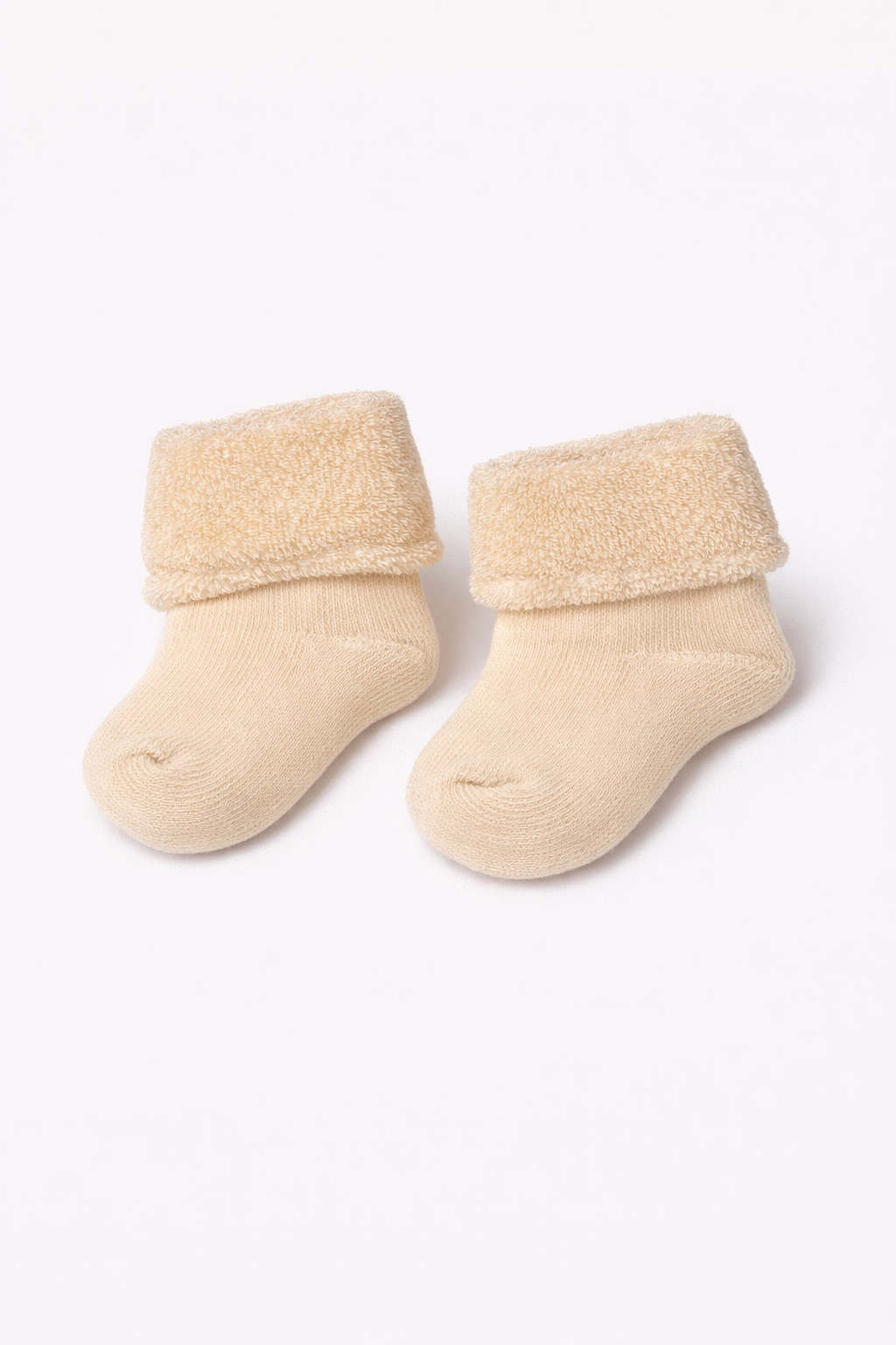 Bebek 4'lü Havlu Soket Çorap Kahverengi Mix