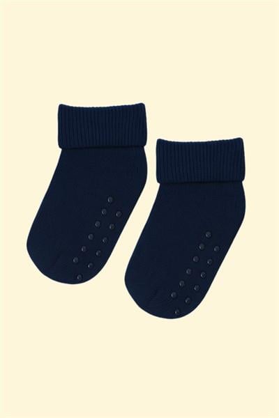 Bebek Basic Soket Çorap Lacivert