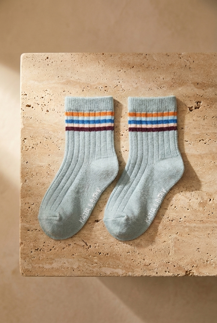 Baby Striped 5 Pack Socket Socks Multi Color