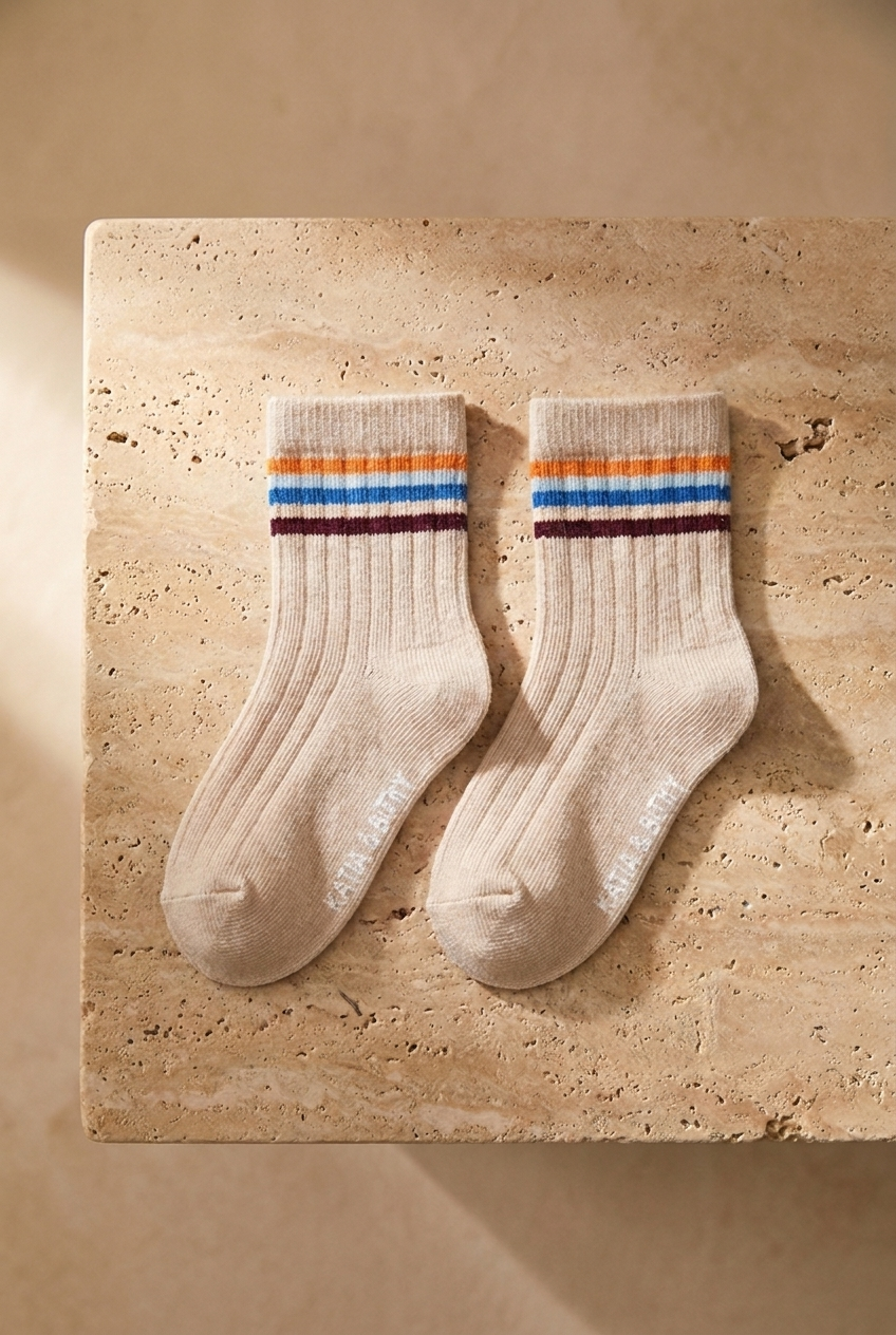 Baby Striped 5 Pack Socket Socks Multi Color
