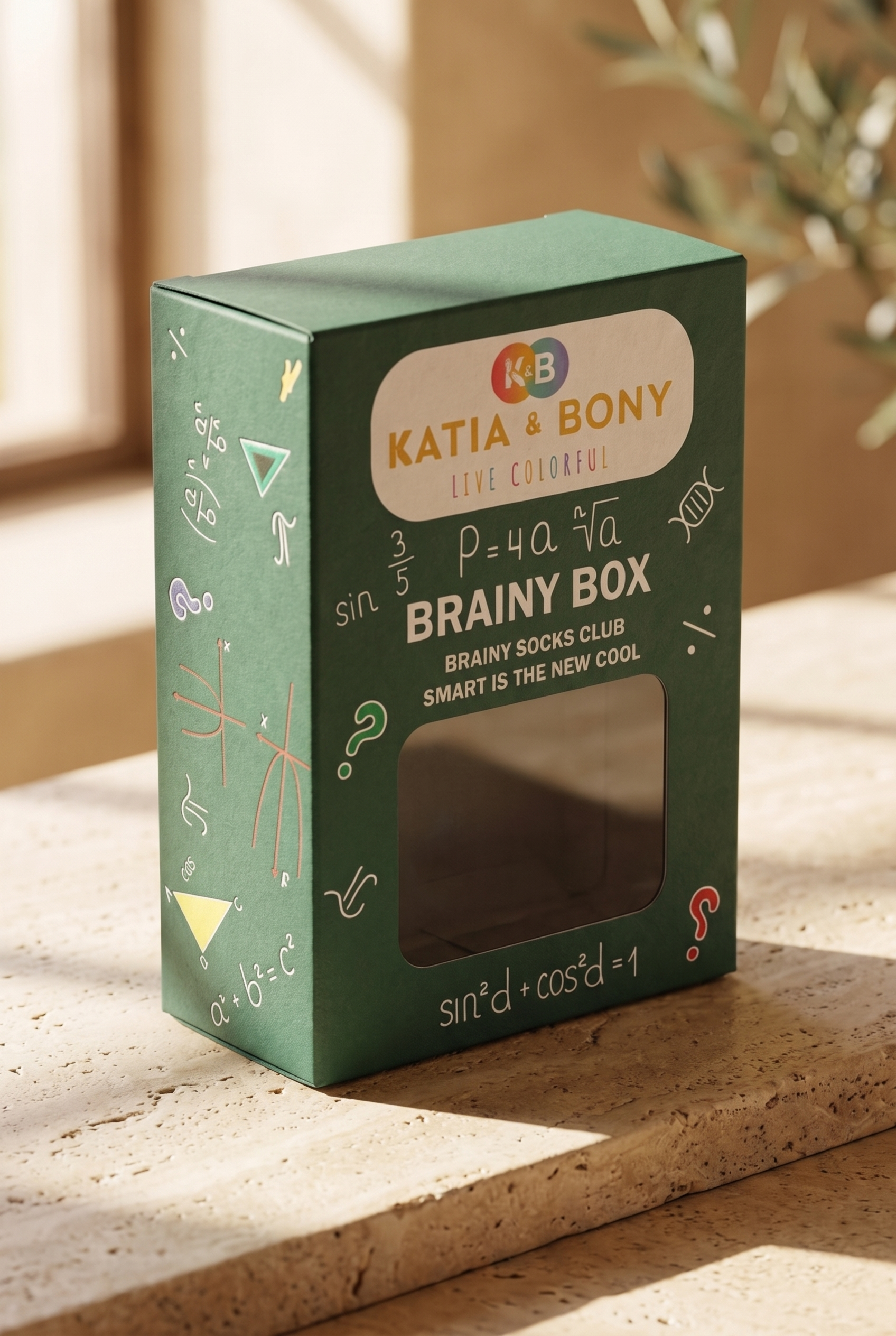 Brainy Box Yeşil Hediye Kutusu