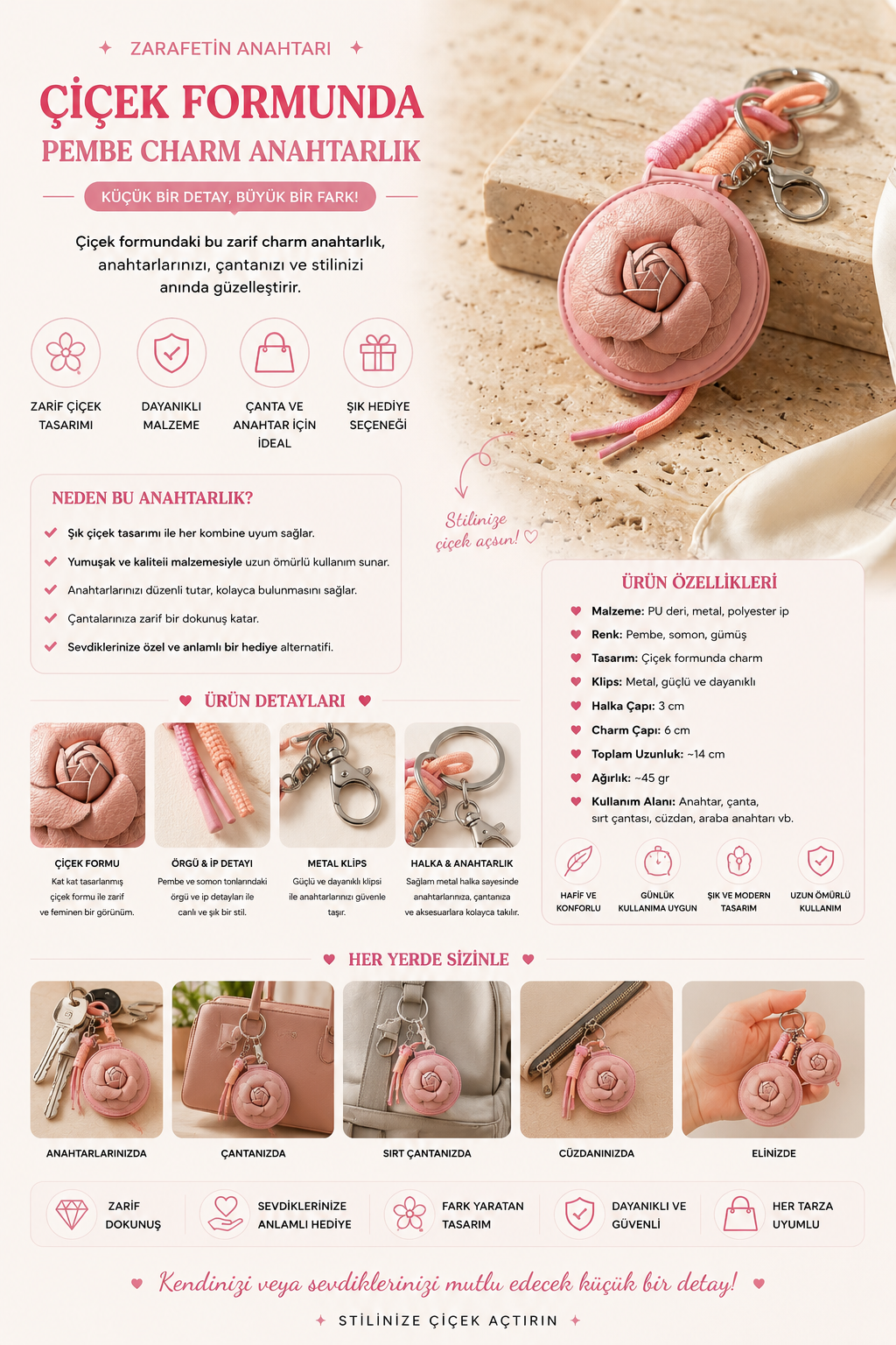 Floral Charm Pink