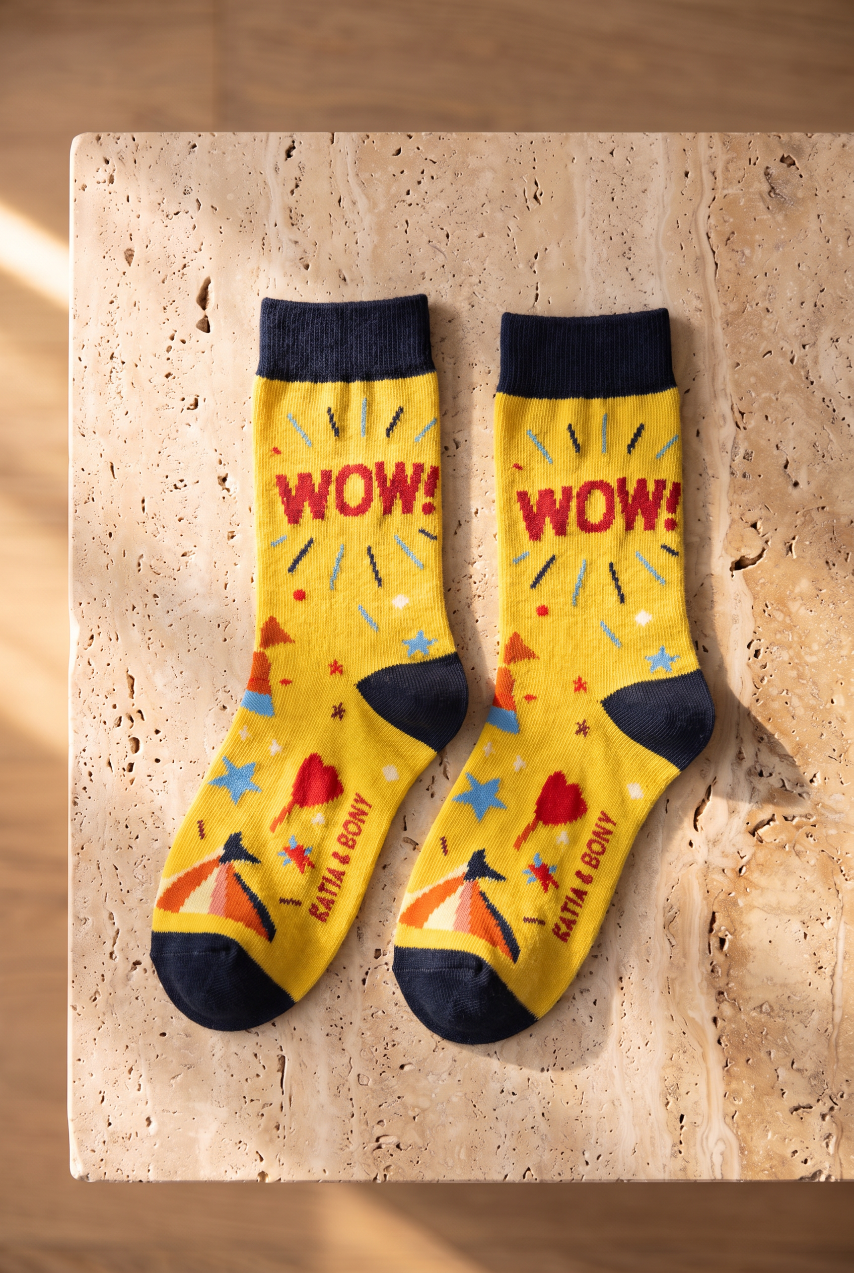 5Pck Carnıval Chıldren's Socks Patterned