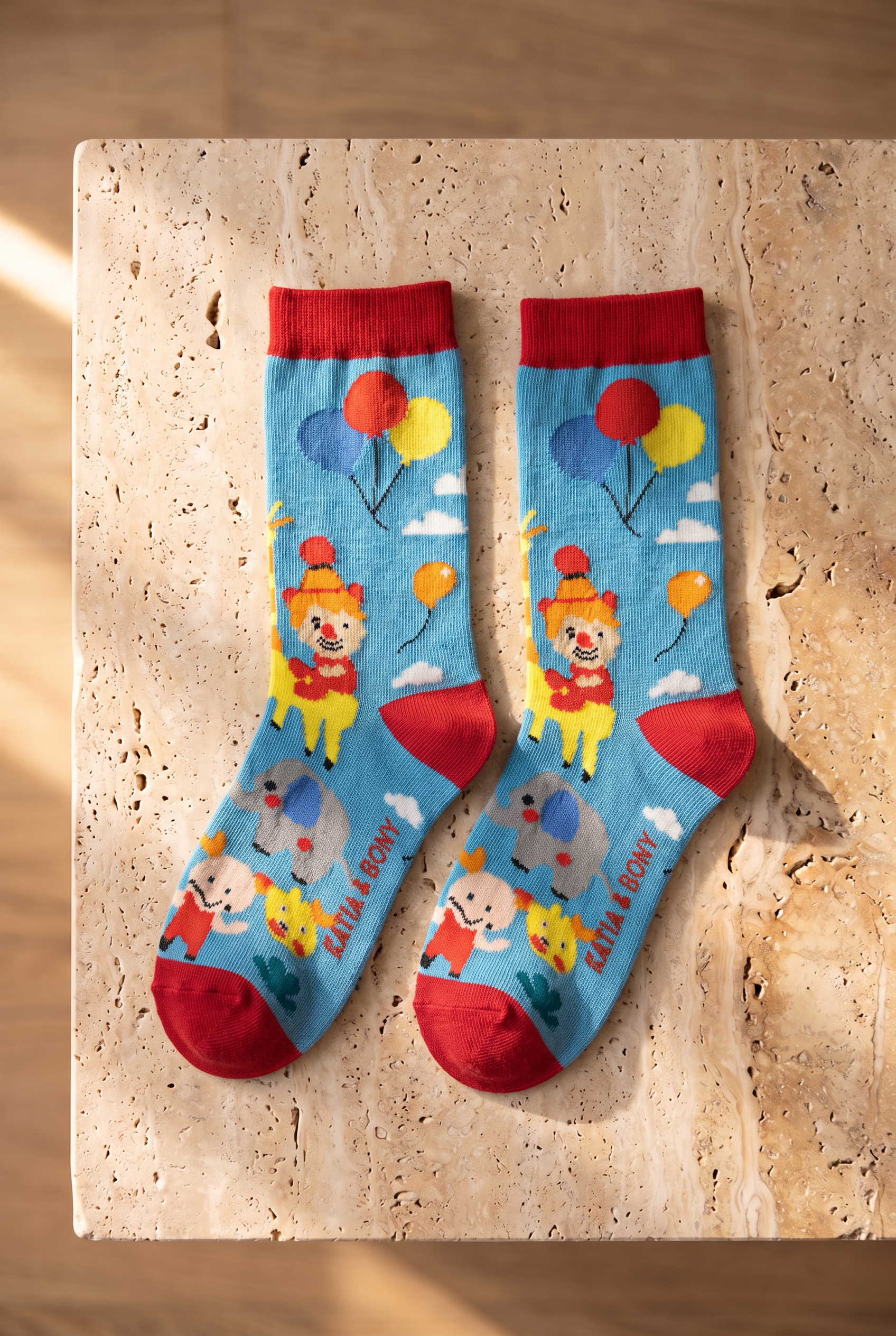 5Pck Carnıval Chıldren's Socks Patterned