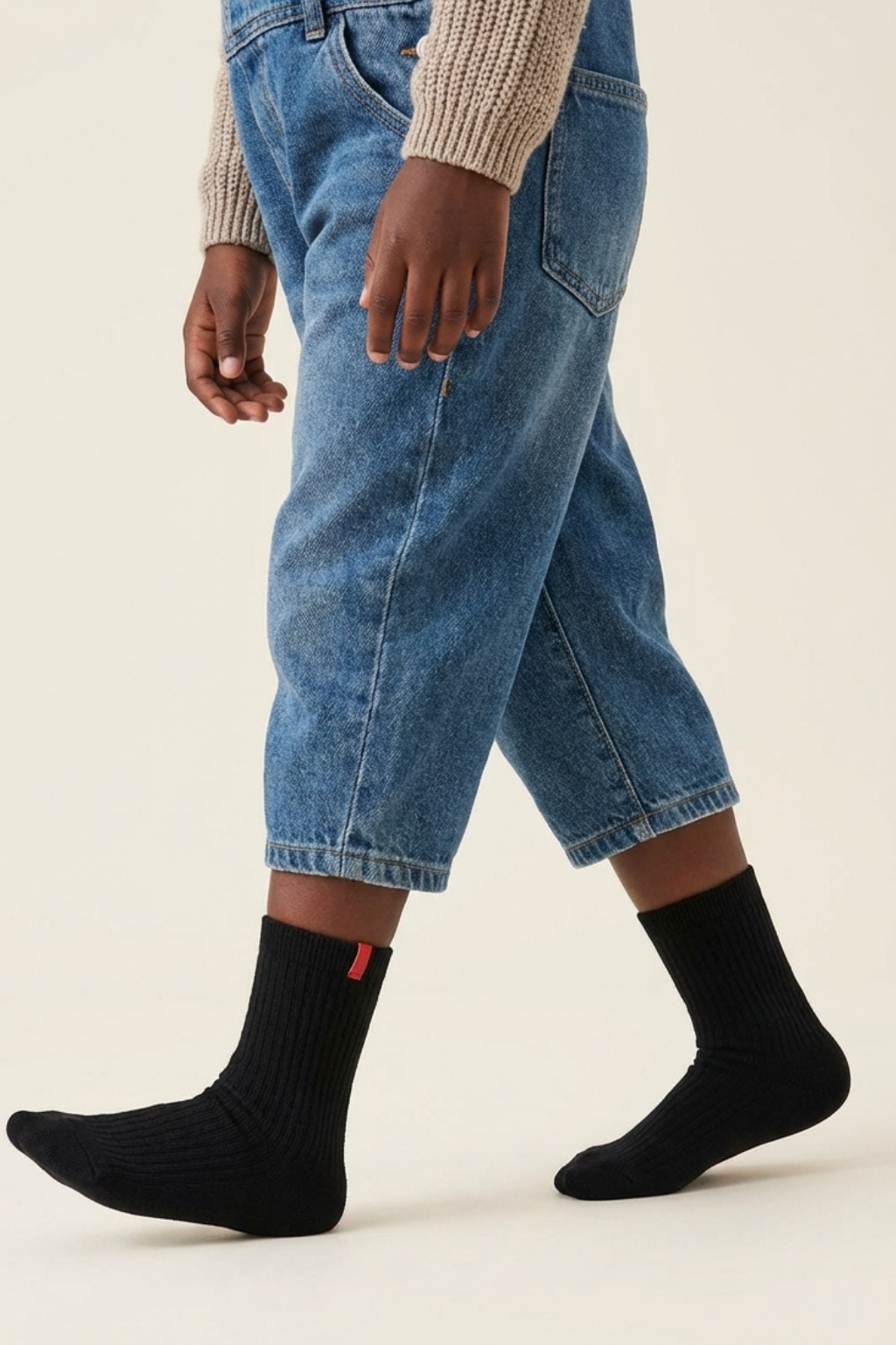 22501G2041 ÇOCUK SOKET ÇORAP SİYAH