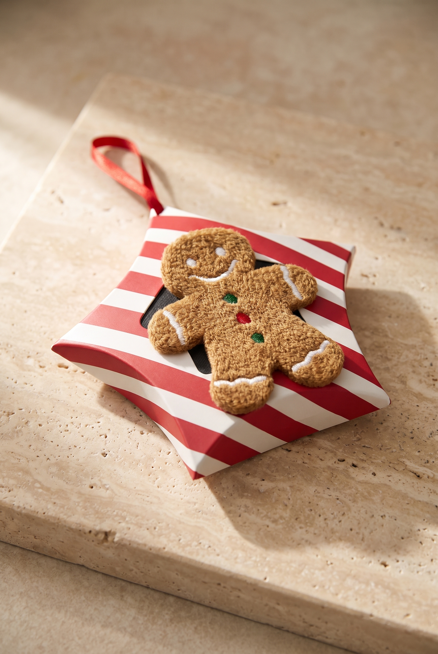 Çocuk Ginger Breadman Kutulu Yılbaşı Soket Çorap