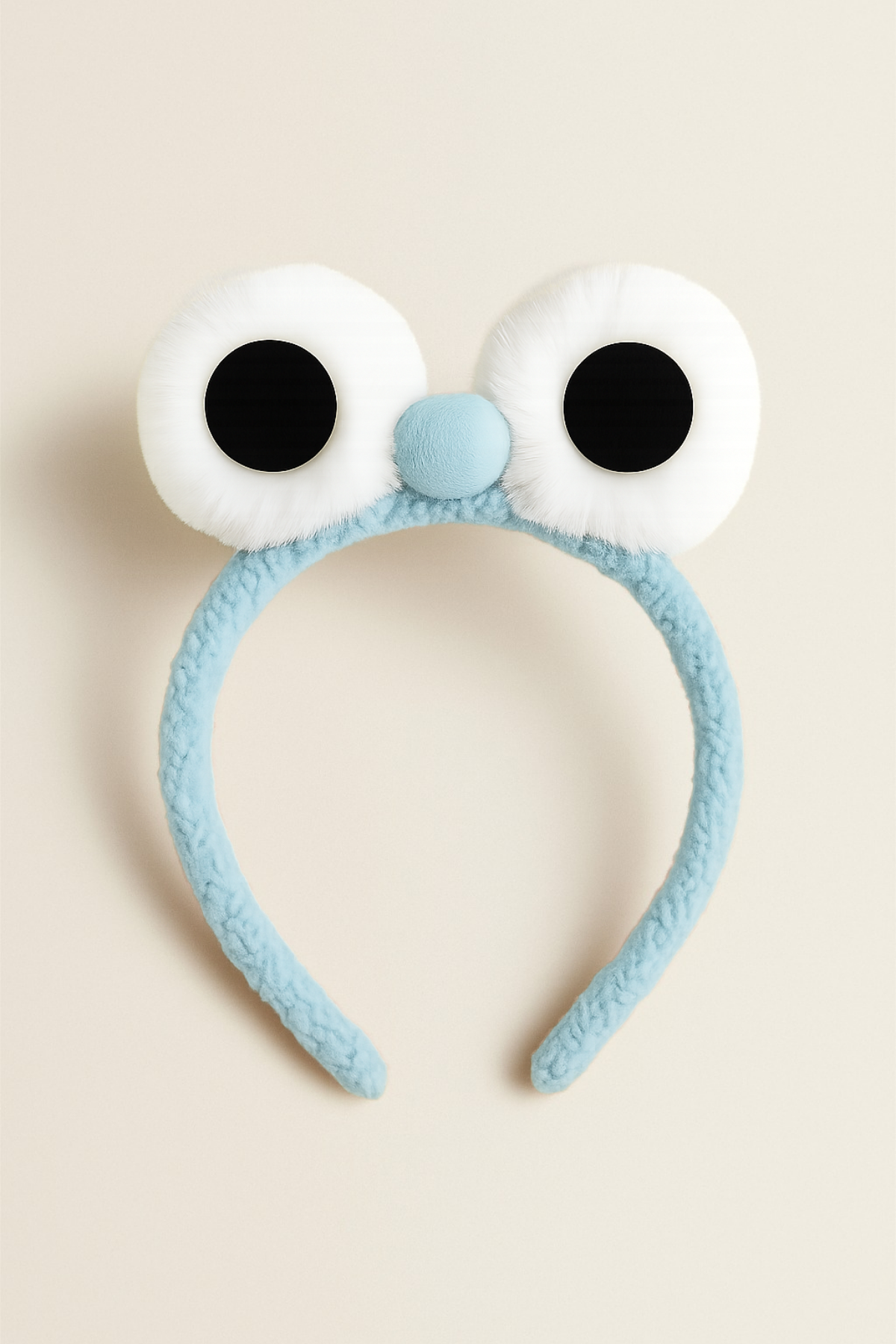 Çocuk Hayvan Gözü Aksesuarlı Taç Mavi