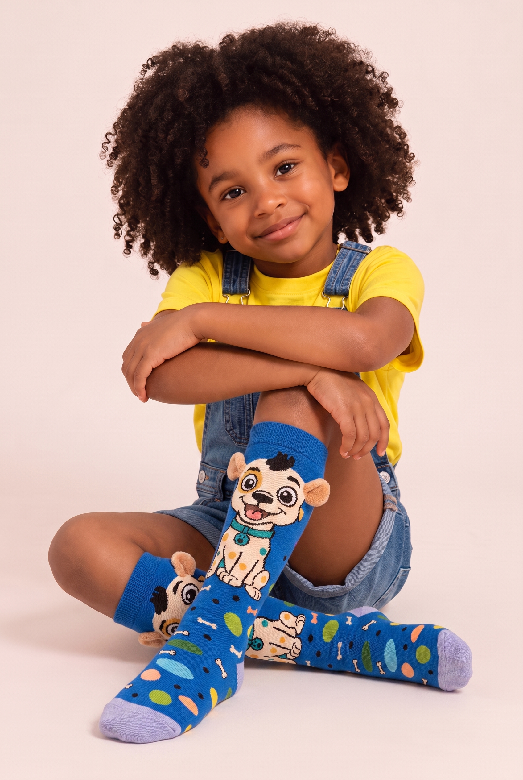 Children's Dog Eared Accessory Knee-High Socks