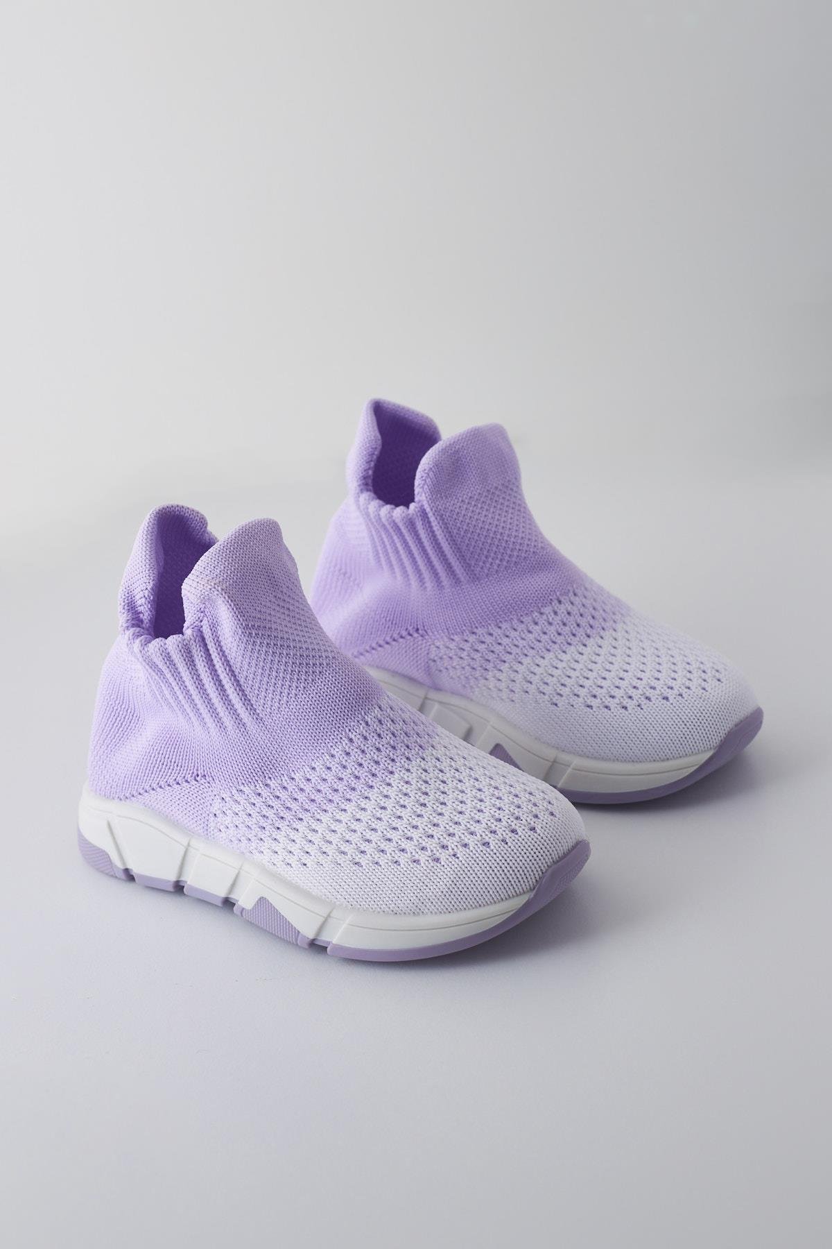 Degradeli Çocuk Çorap Ayakkabı