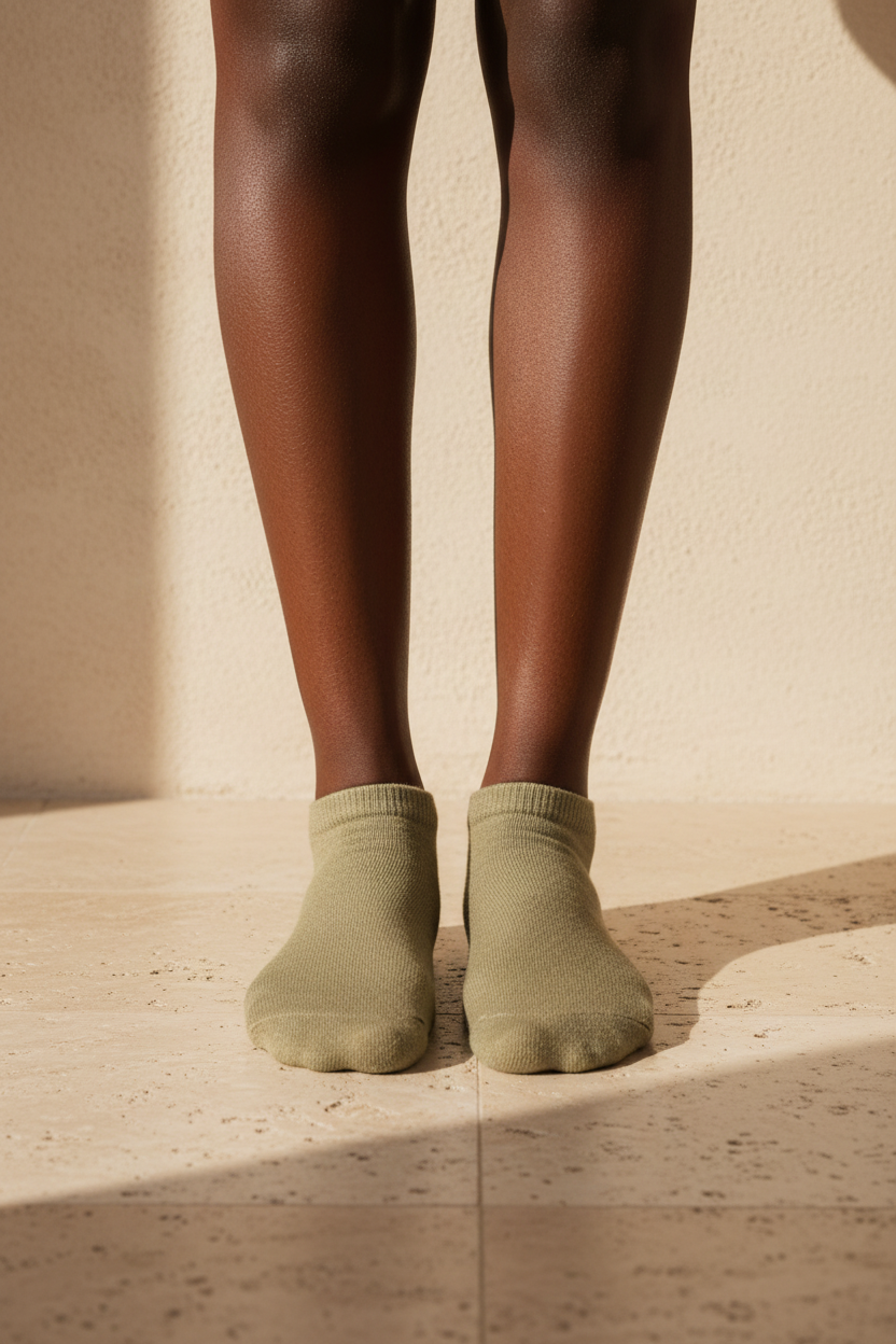 Kids Step Socks Khaki