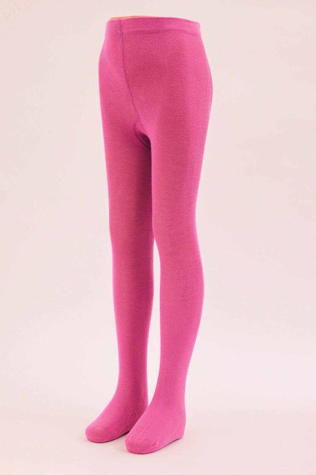 Cotton Basic Çocuk Külotlu Çorap FUŞYA