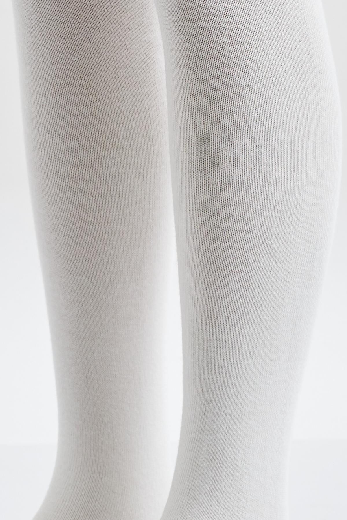 Cotton Basic iÇocuk Külotlu Çorap KREM