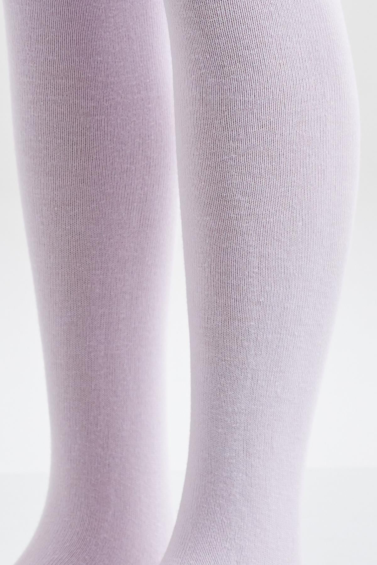 Cotton Basic iÇocuk Külotlu Çorap Lila