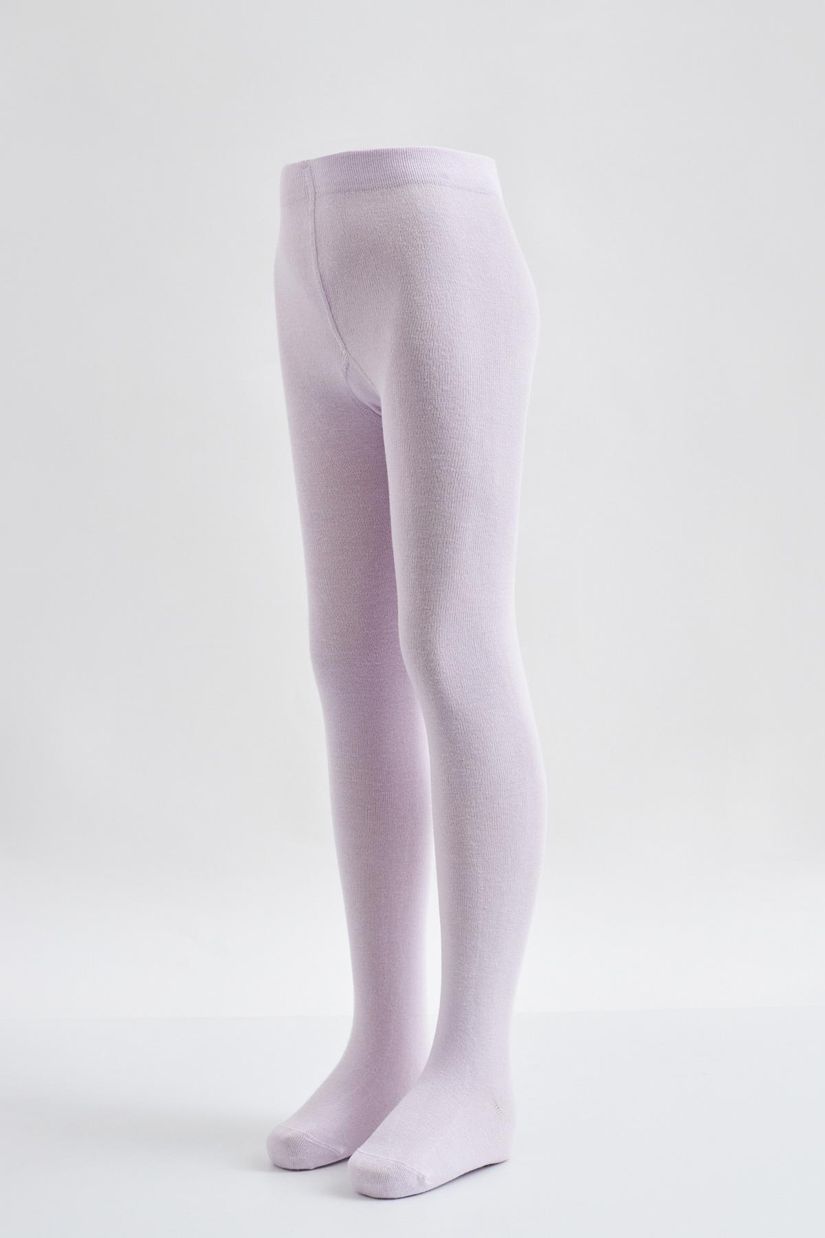 Cotton Basic iÇocuk Külotlu Çorap Lila
