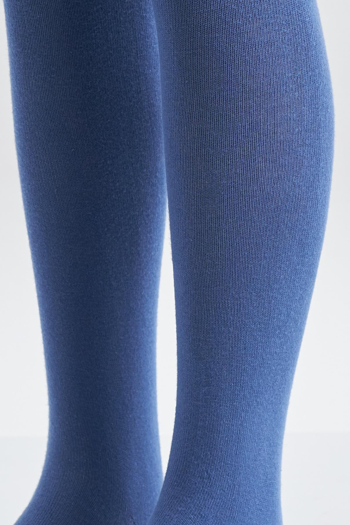Cotton Basic iÇocuk Külotlu Çorap MAVİ