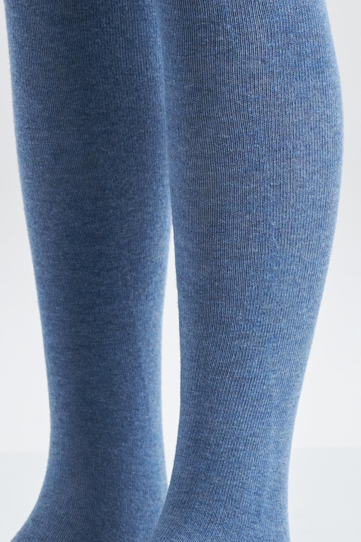 Cotton Basic iÇocuk Külotlu Çorap MAVİ MEL.