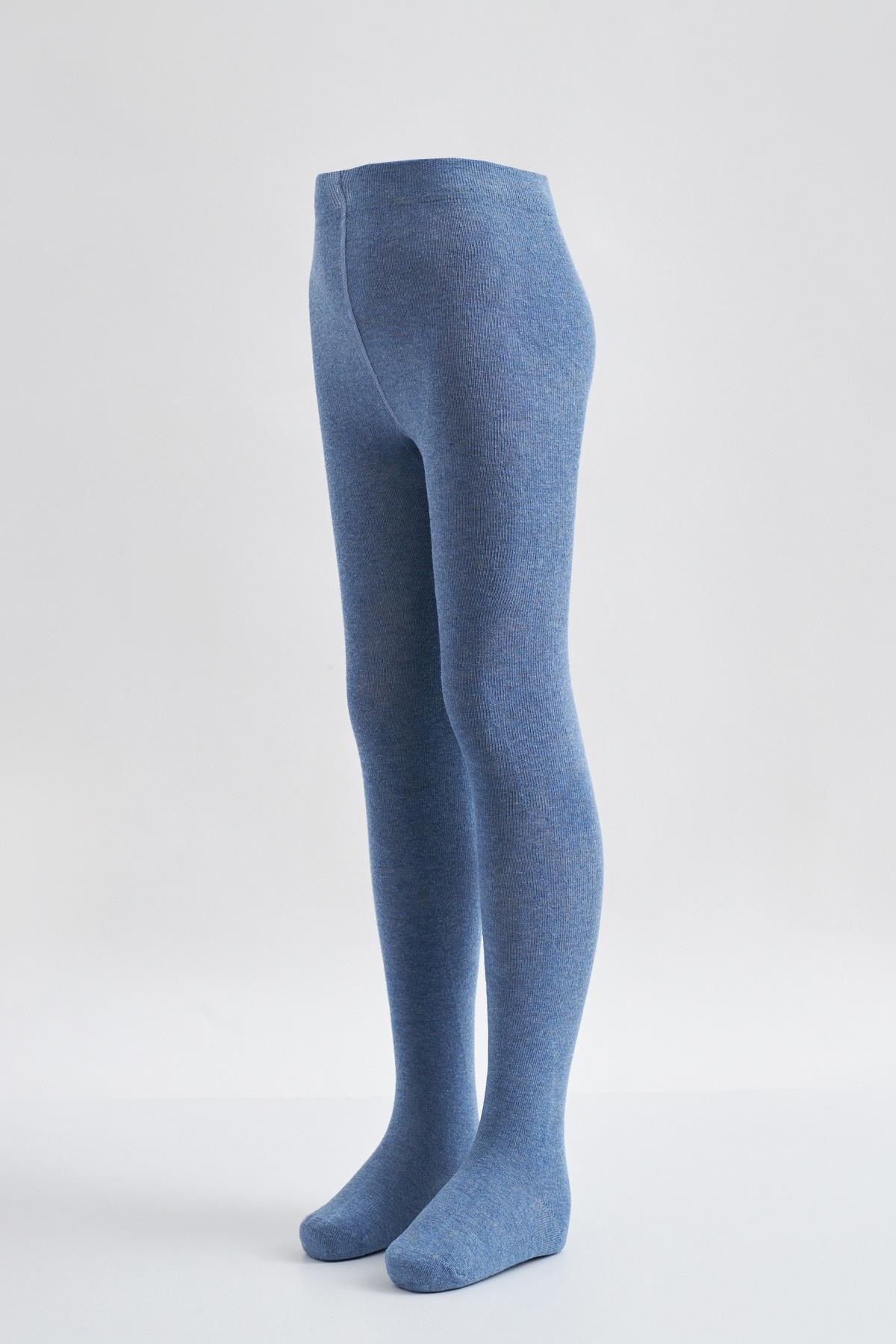 Cotton Basic iÇocuk Külotlu Çorap MAVİ MEL.