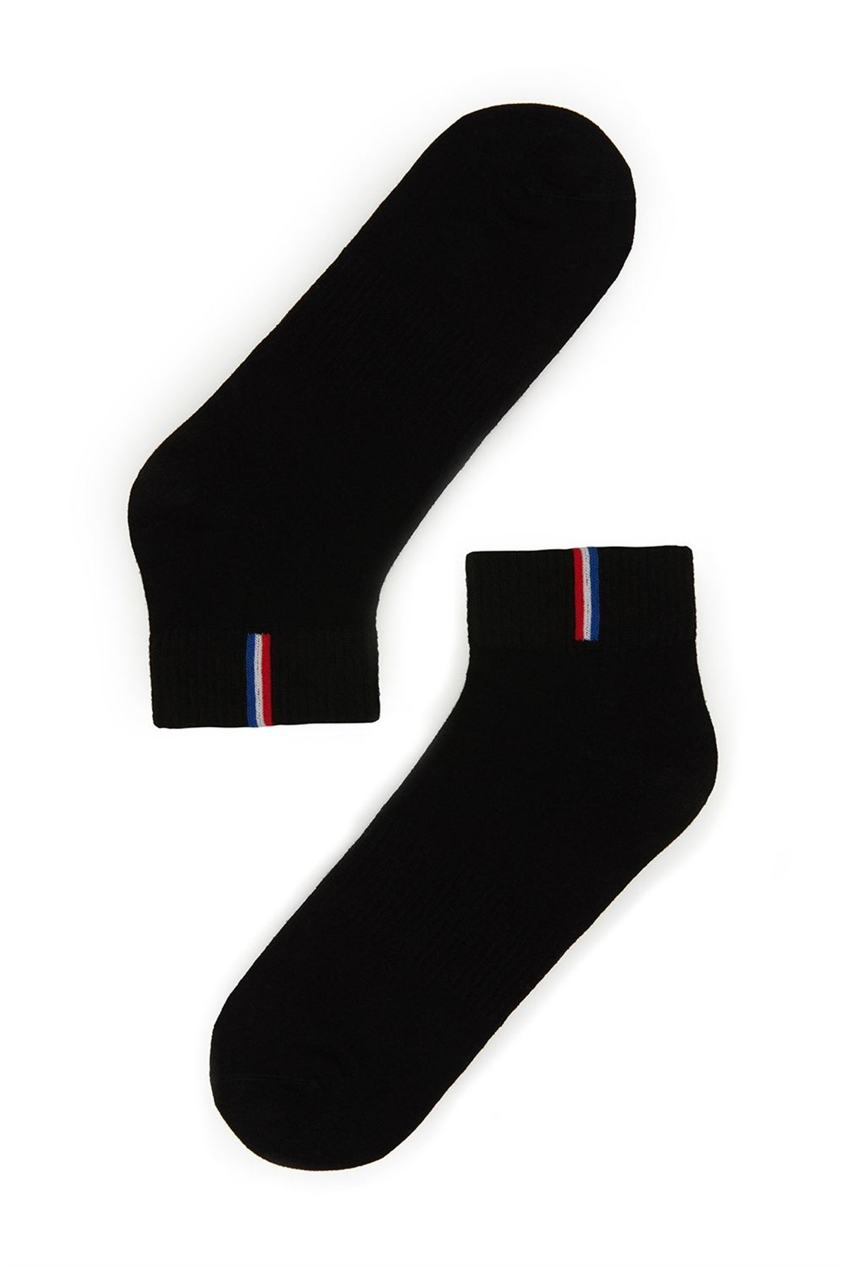 Cotton Erkek Patik Çorap-SİYAH