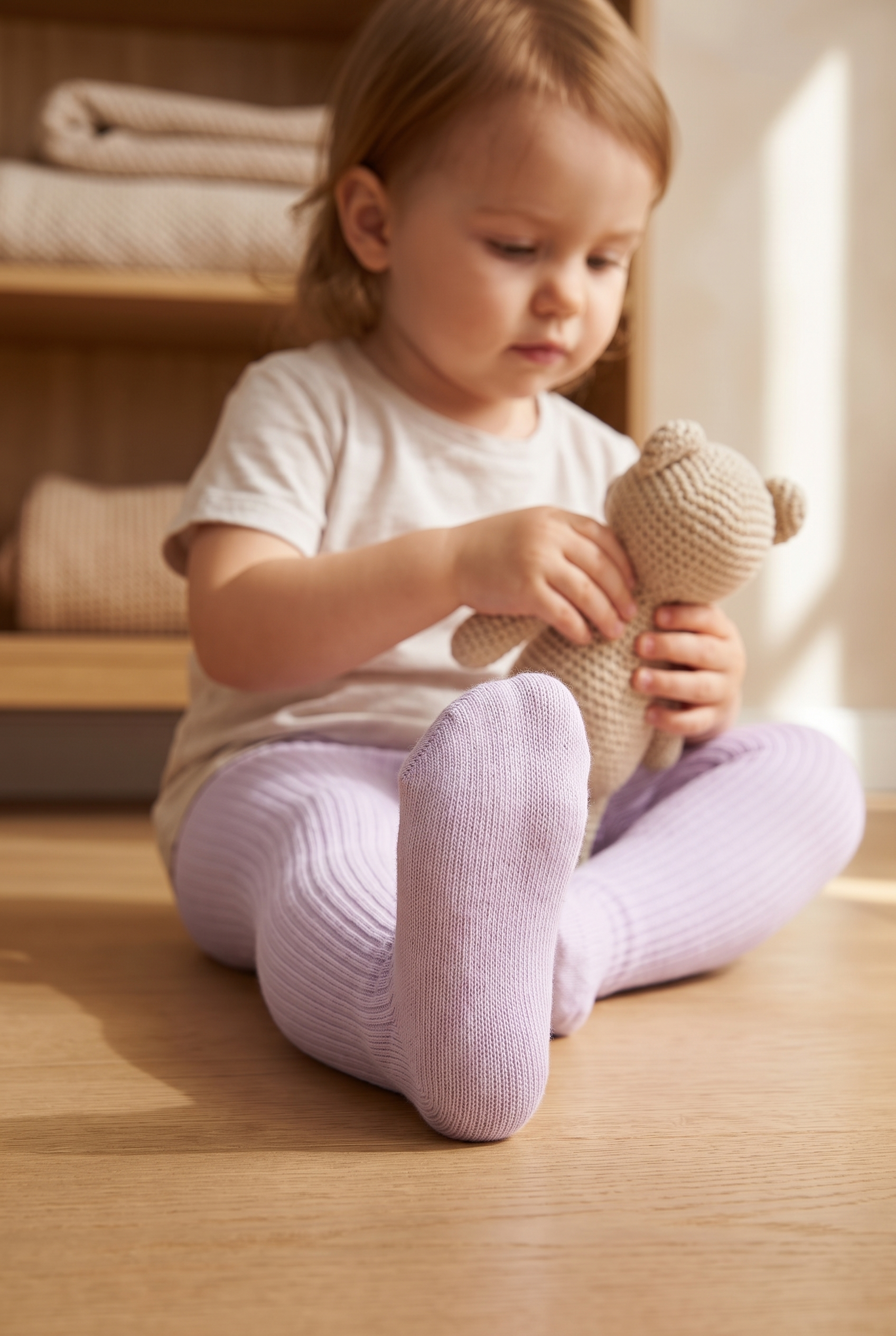 Dream Bebek Külotlu Çorap Lila