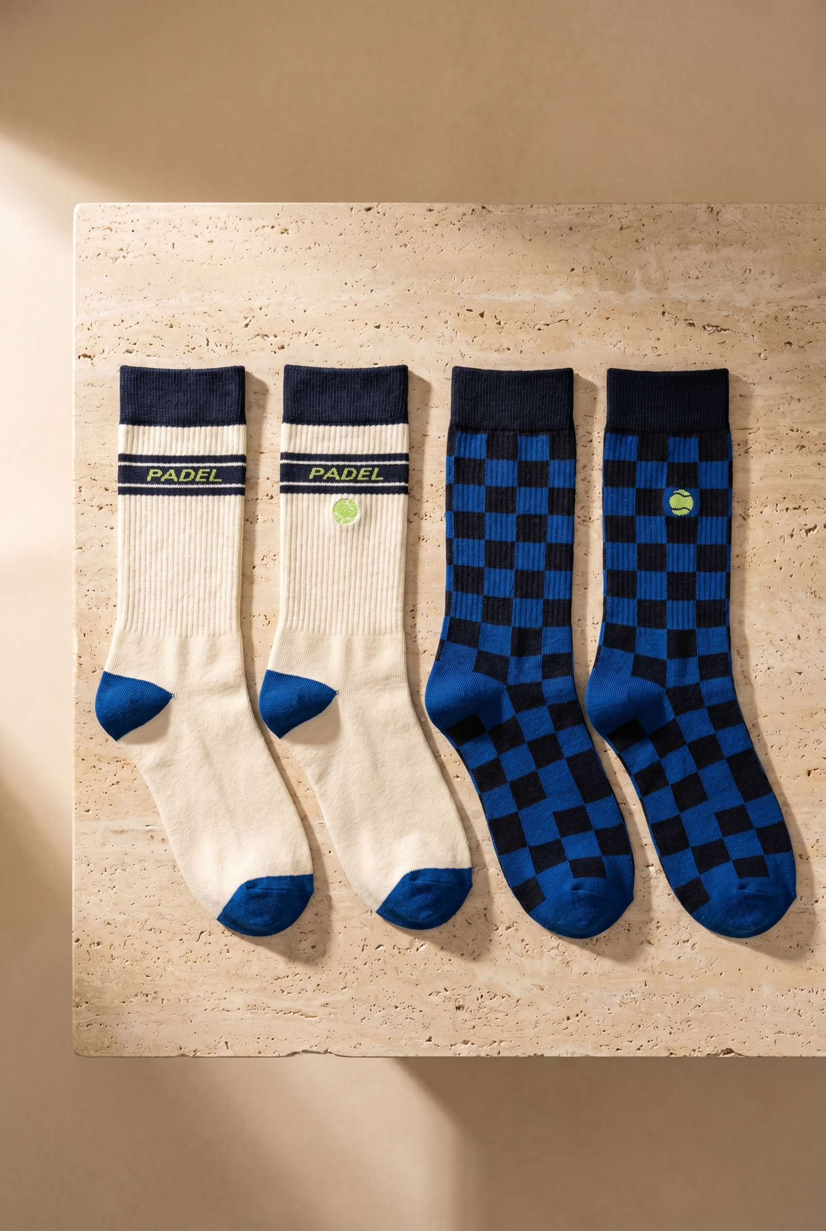 Erkek 2'li Padel Soket Çorap
